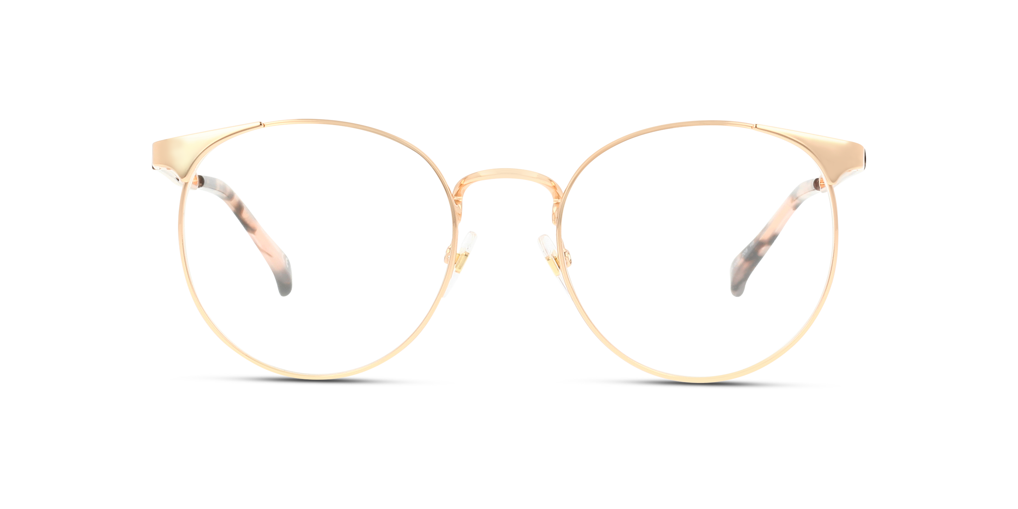 Front Givenchy GV 0096 (DDB) Glasses Transparent / Pink