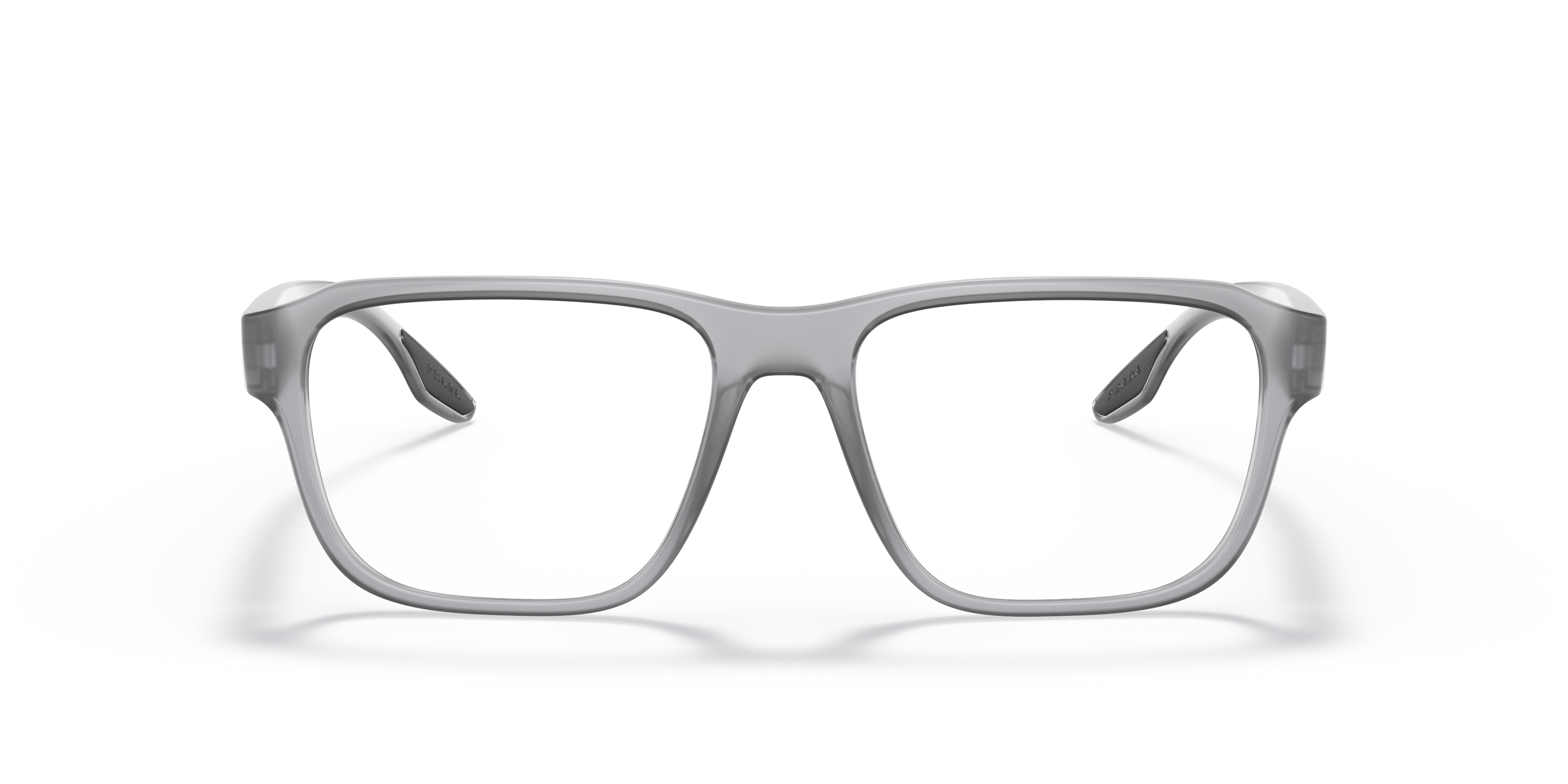 Front Prada Linea Rossa PS 04NV Glasses Transparent / Grey