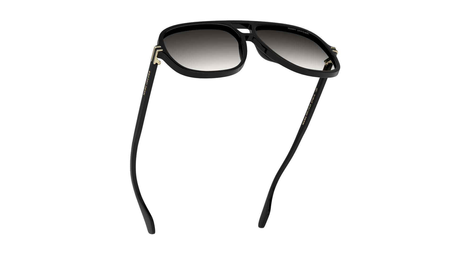Marc Jacobs MARC 468/S 807 Unisex Aviator Sunglasses Black 59mm