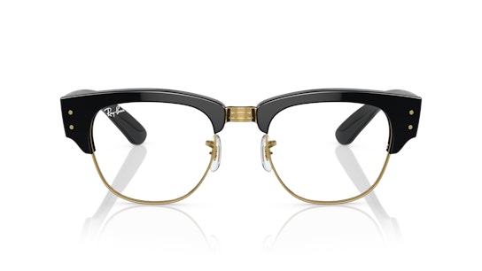 Ray-Ban Mega Clubmaster RX 0316V Glasses Transparent / Black, Gold