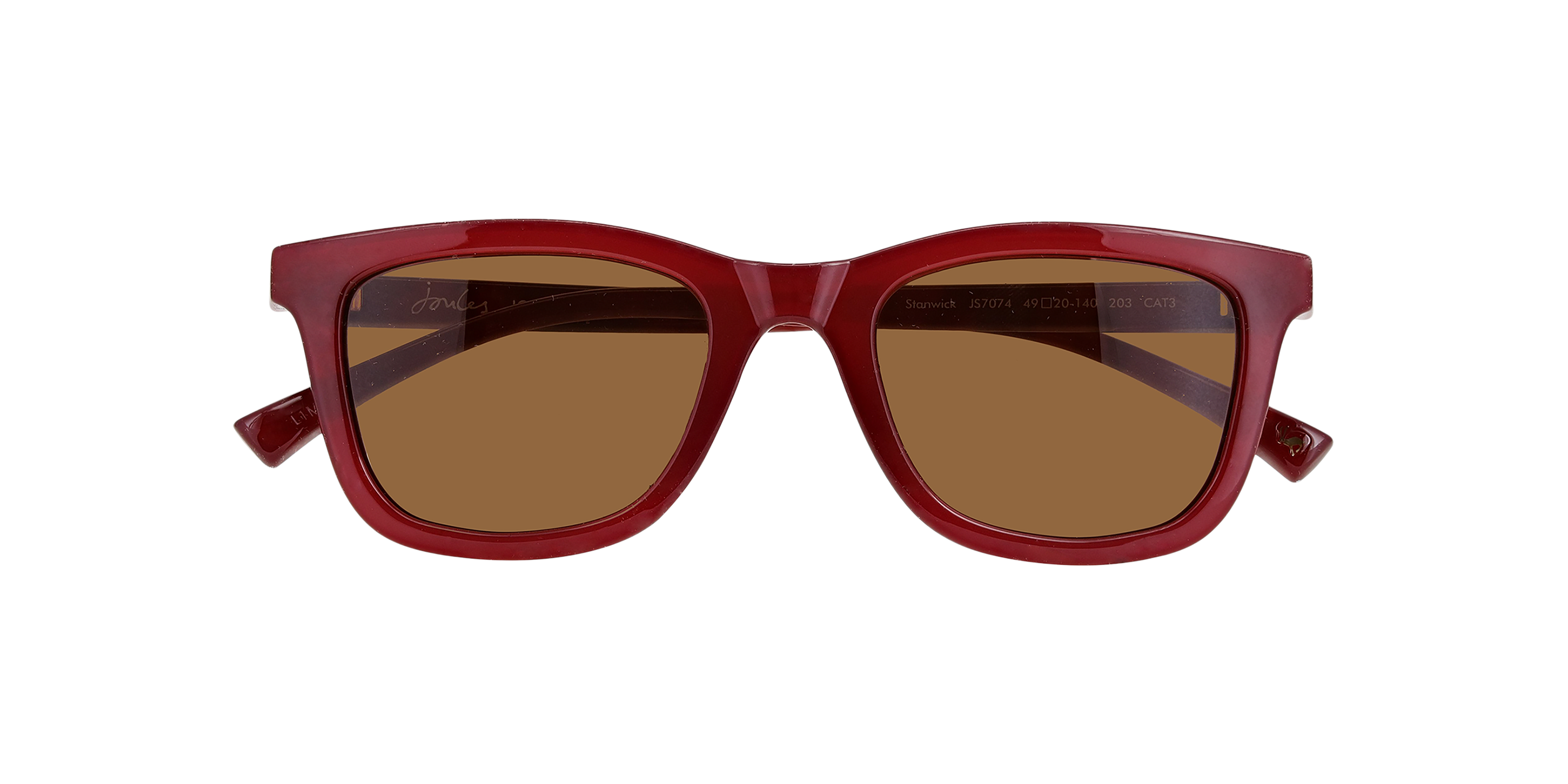 Front Joules JS 7074 Sunglasses Brown / Red