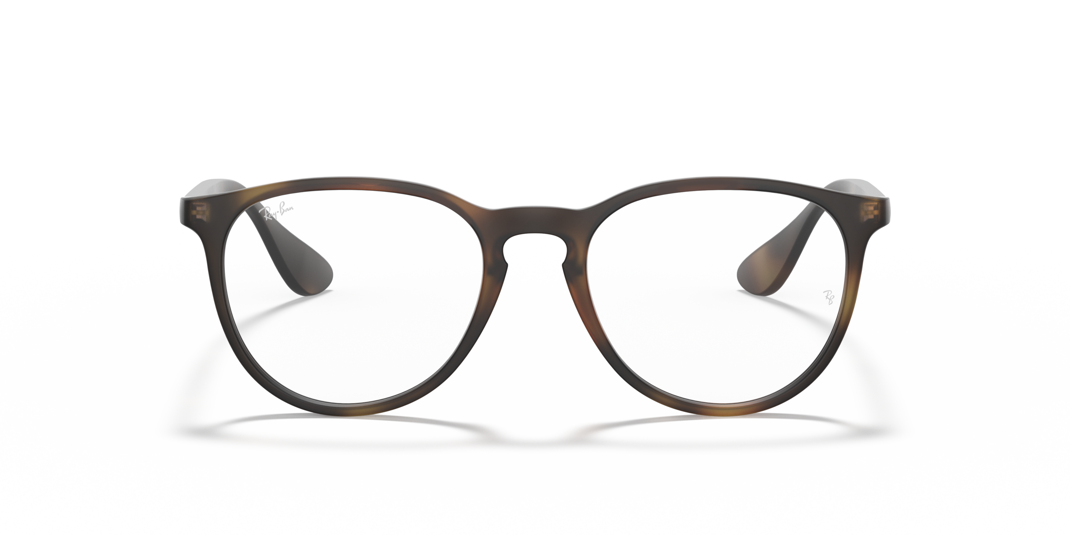 Front Ray-Ban RX 7046 Glasses Transparent / Brown