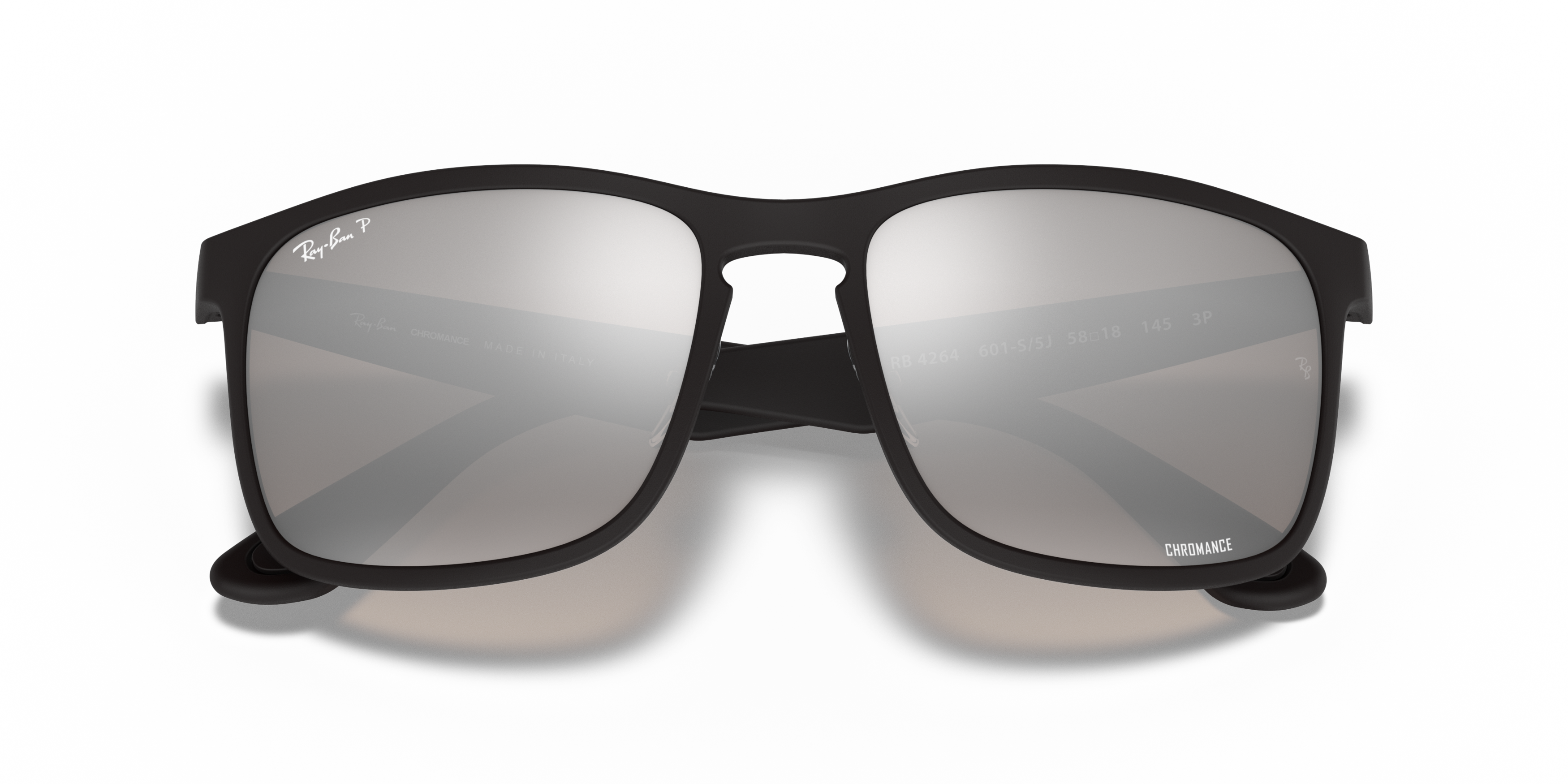 Folded Ray-Ban RB 4264 (601S5J) Sunglasses Grey / Black