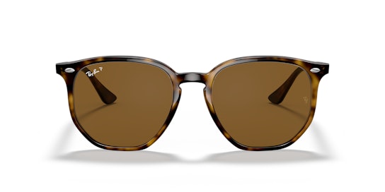 Ray-Ban RB 4306 Sunglasses Brown / Transparent, Tortoise Shell