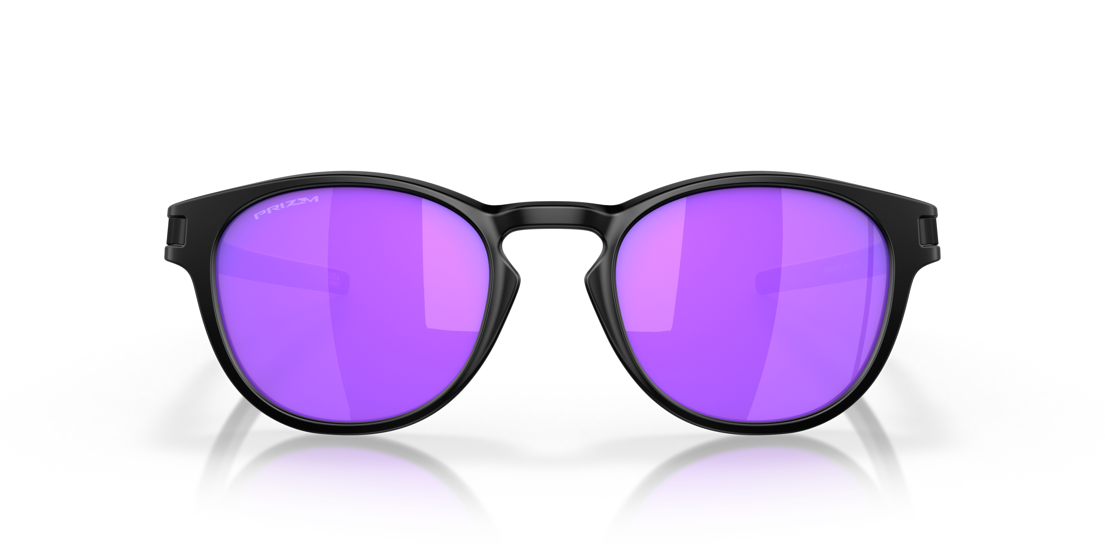 Front Oakley Latch OO 9265 Sunglasses Violet / Black