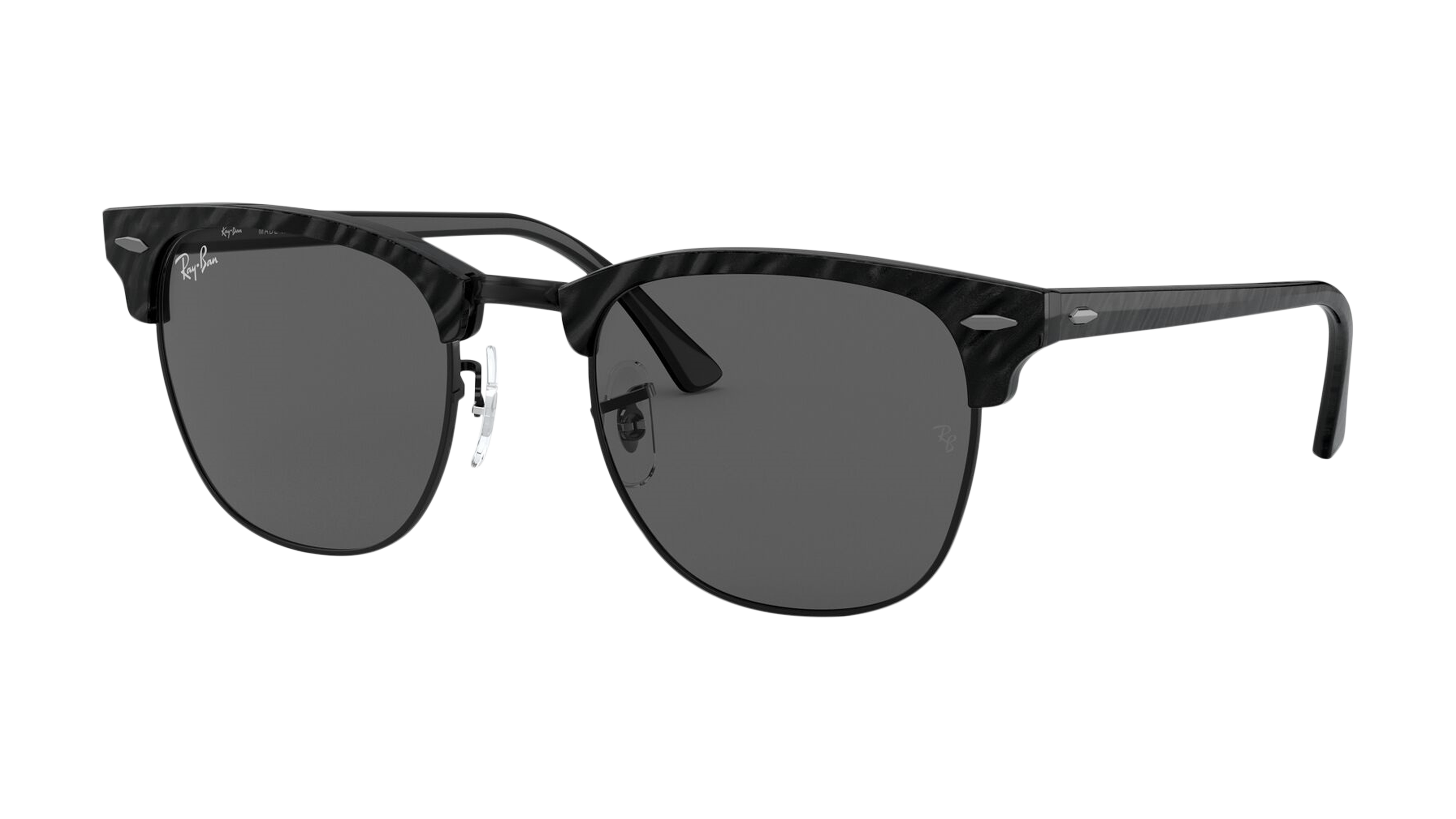 [products.image.angle_left01] Ray-Ban Clubmaster Marble RB3016 1305B1