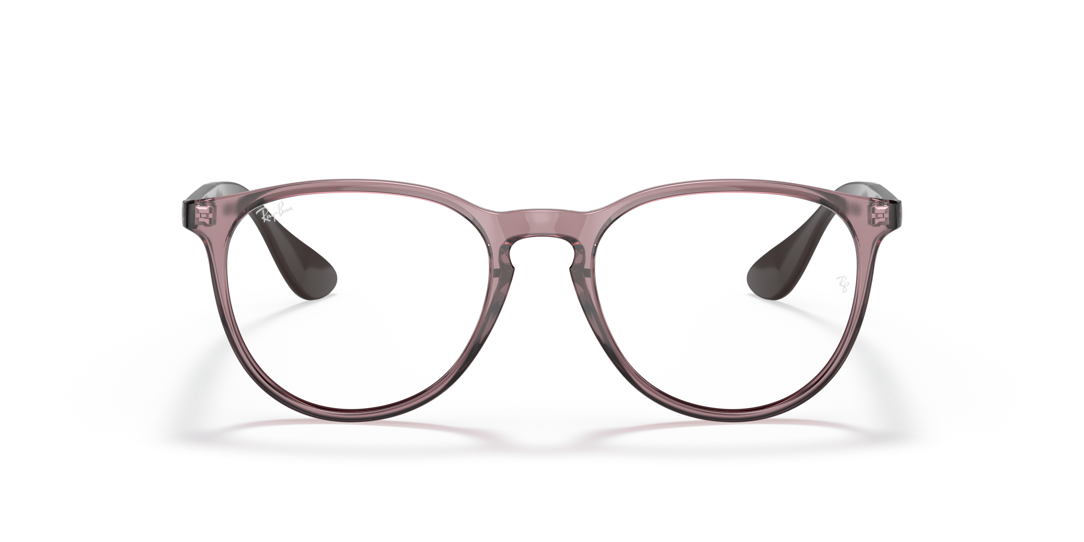Front Ray-Ban RX 7046 Glasses Transparent / Transparent, Purple