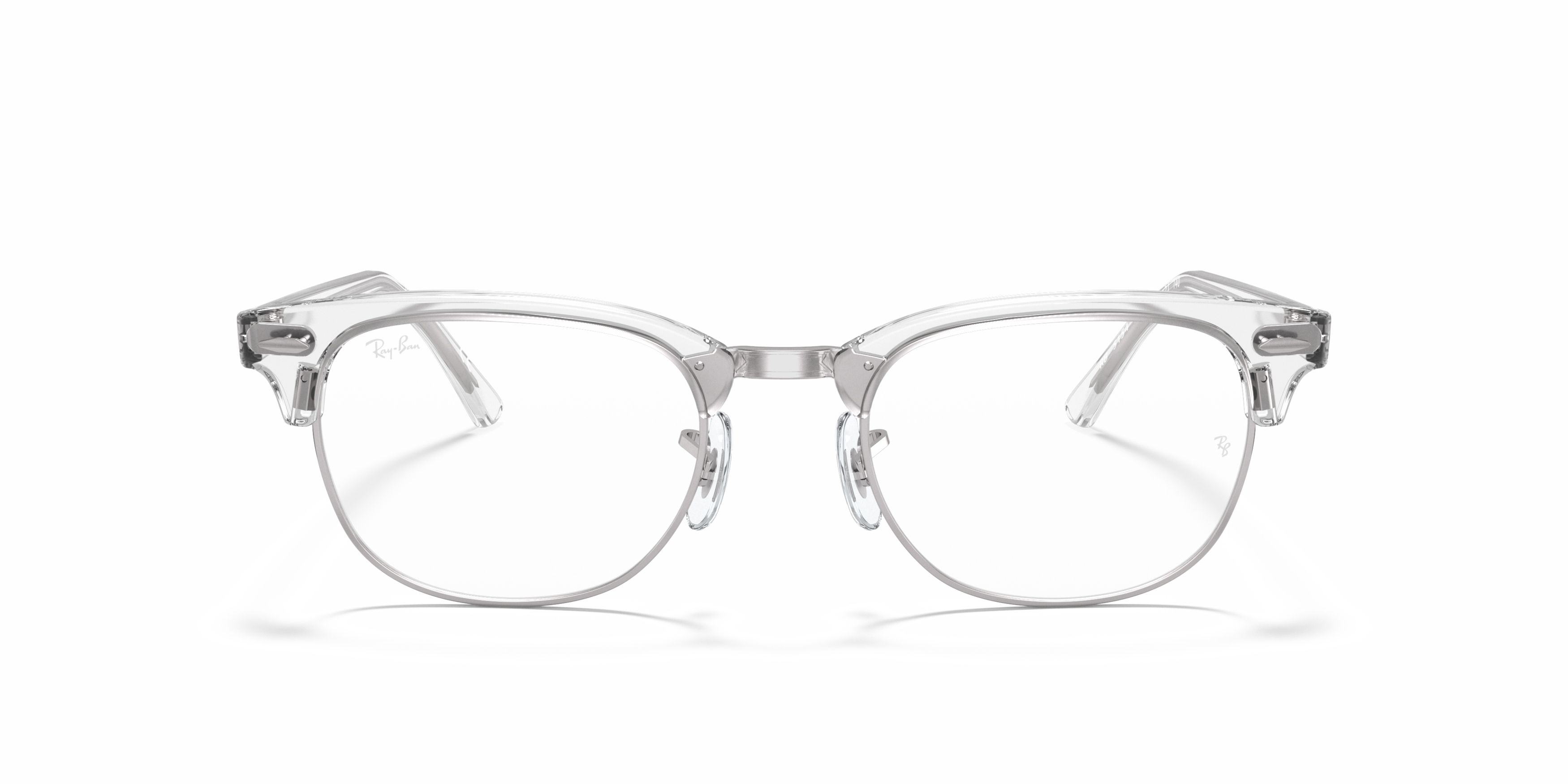 Front Ray-Ban RX 5154 Glasses Transparent / Havana