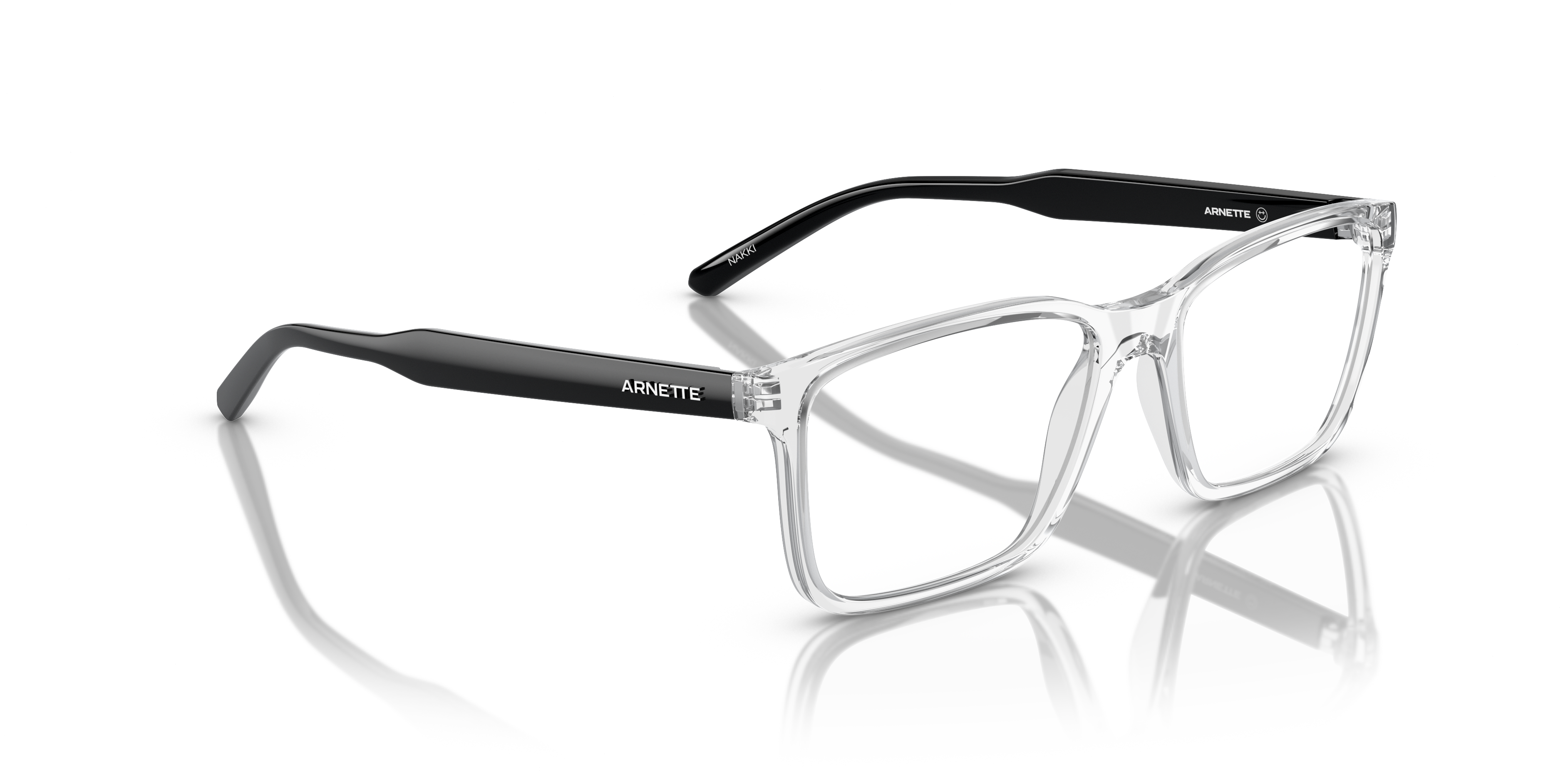 Angle_Right01 Arnette AN7208 Glasses Transparent / Transparent, Clear