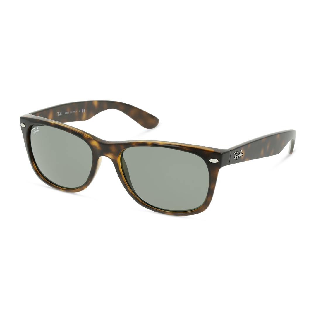 Ray-Ban New Wayfarer RB2132 Lunettes de Soleil Homme - Ecaille - Possibilité de verres correcteurs -