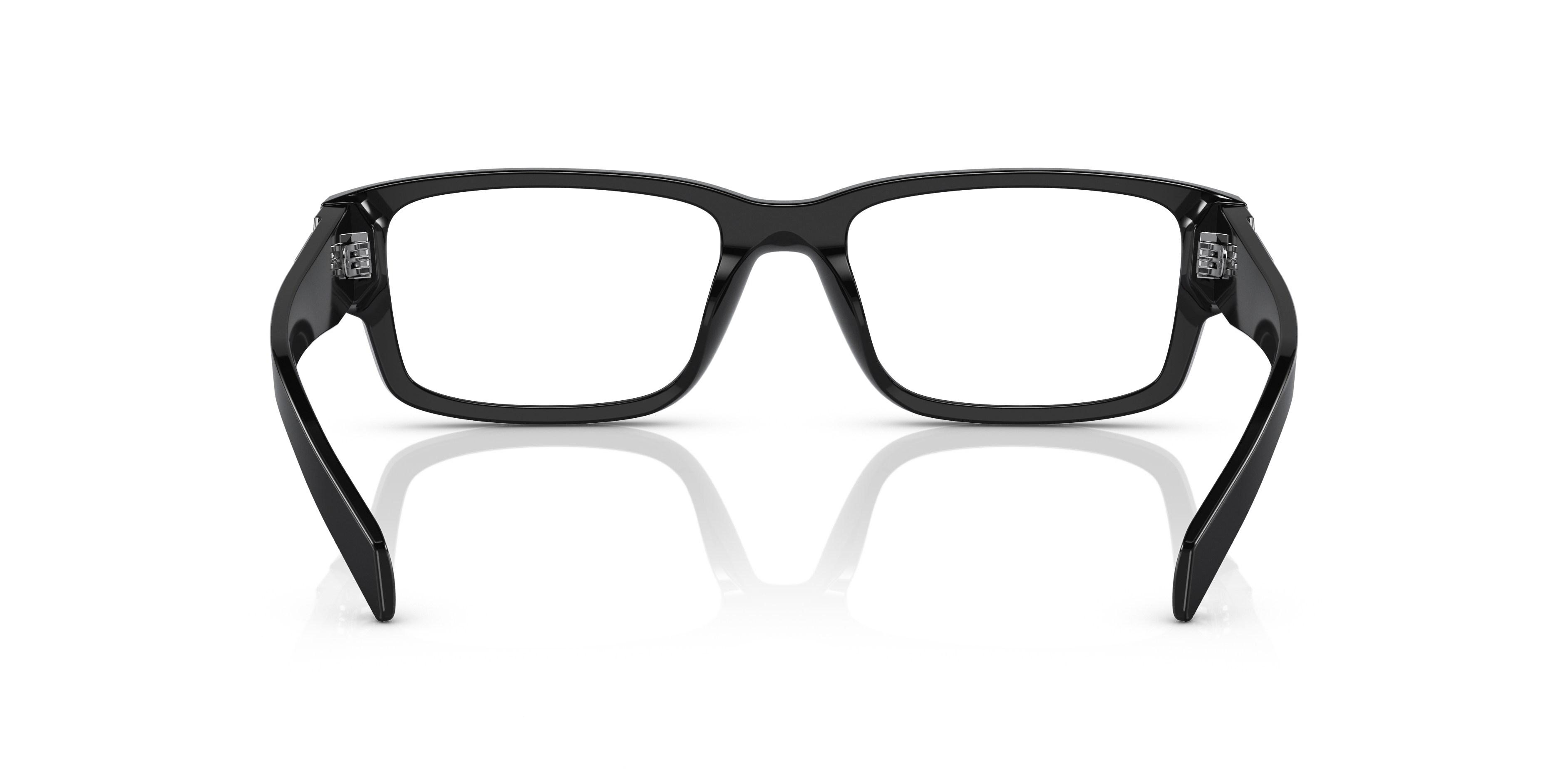 Detail02 Prada PR 07ZV Glasses Transparent / Black