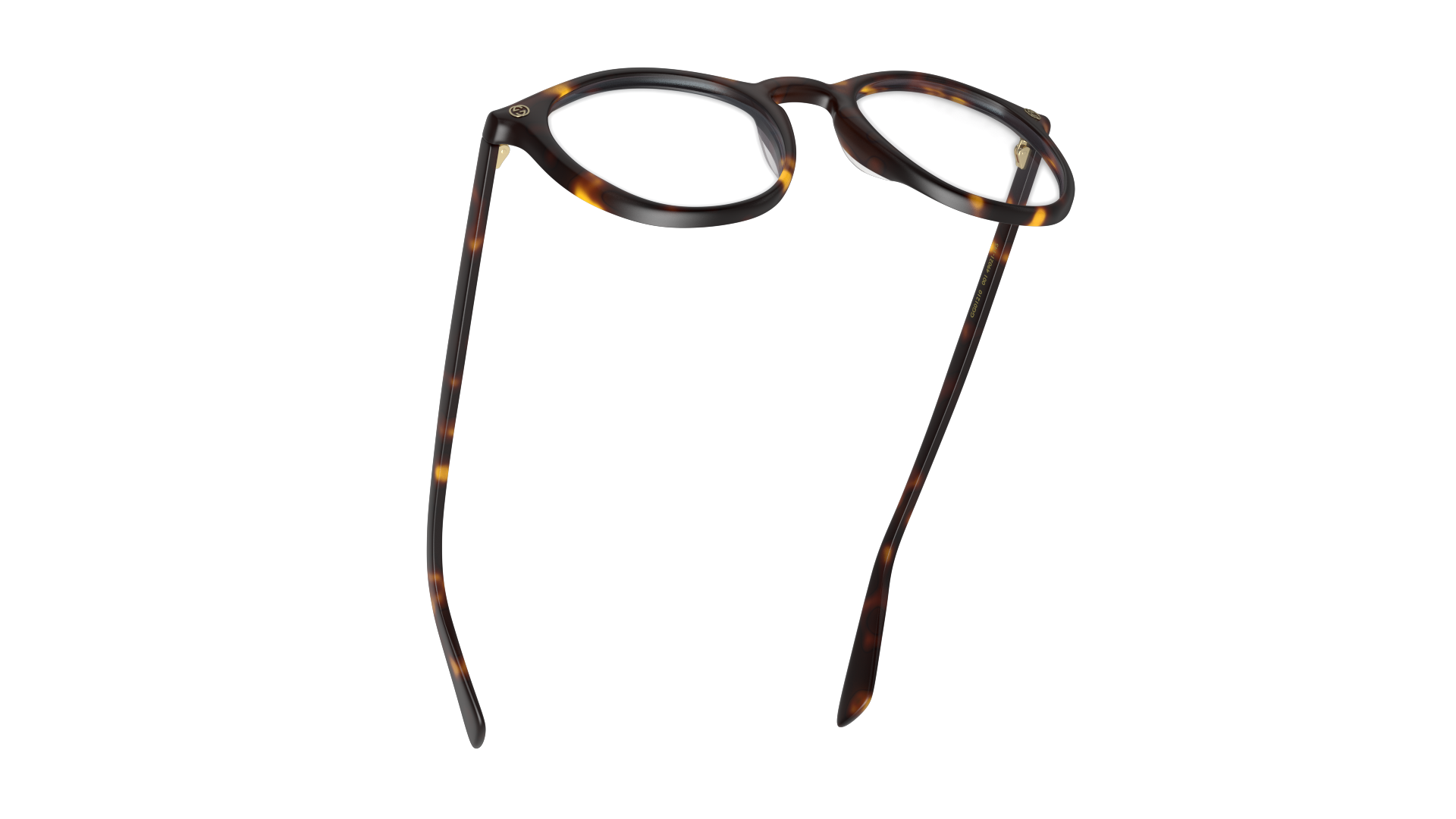 Bottom_Up Gucci GG 0121O (002) Glasses Transparent / Brown
