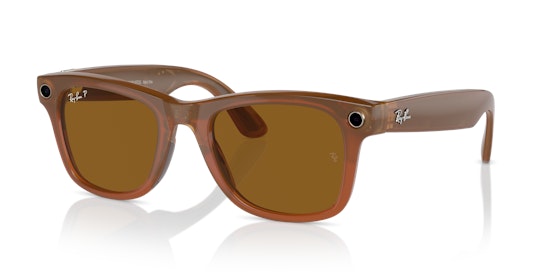 Ray-Ban Meta Wayfarer RW4008 Sunglasses Brown
