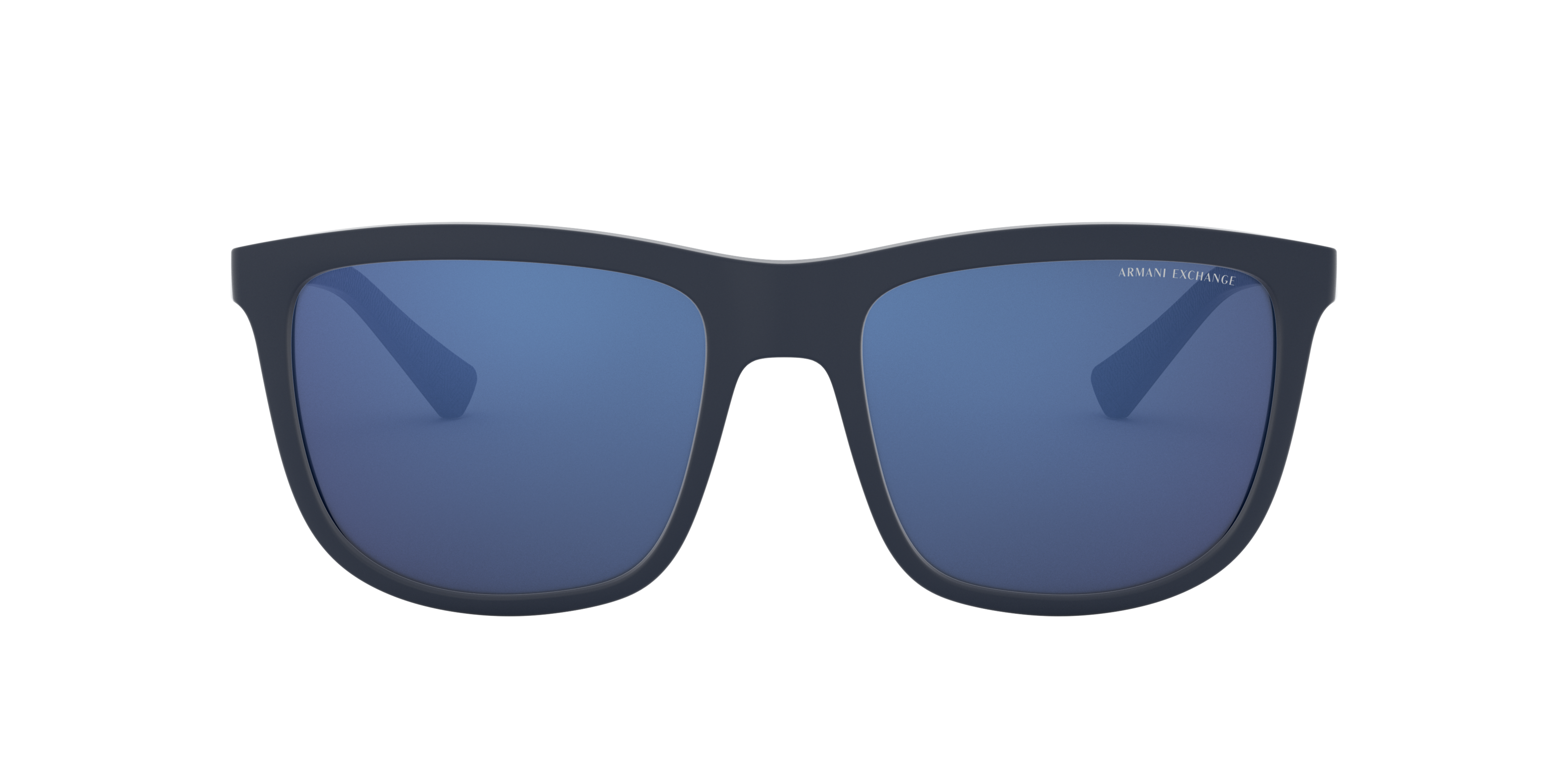 Front Armani Exchange AX 4093S Sunglasses Blue / Blue
