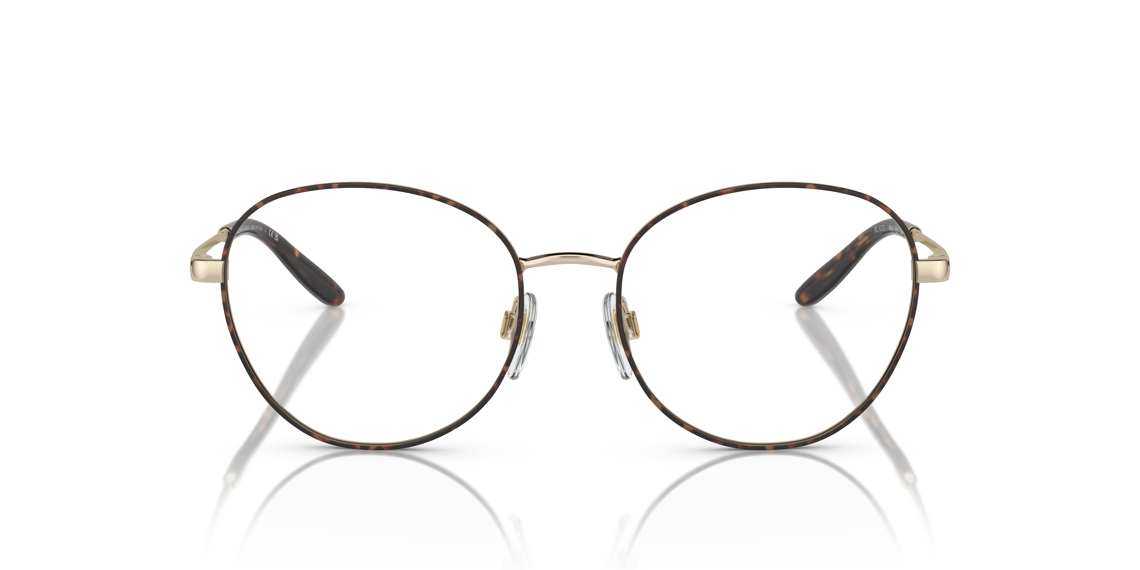 Front Ralph Lauren RL 5121 Glasses Transparent / Havana