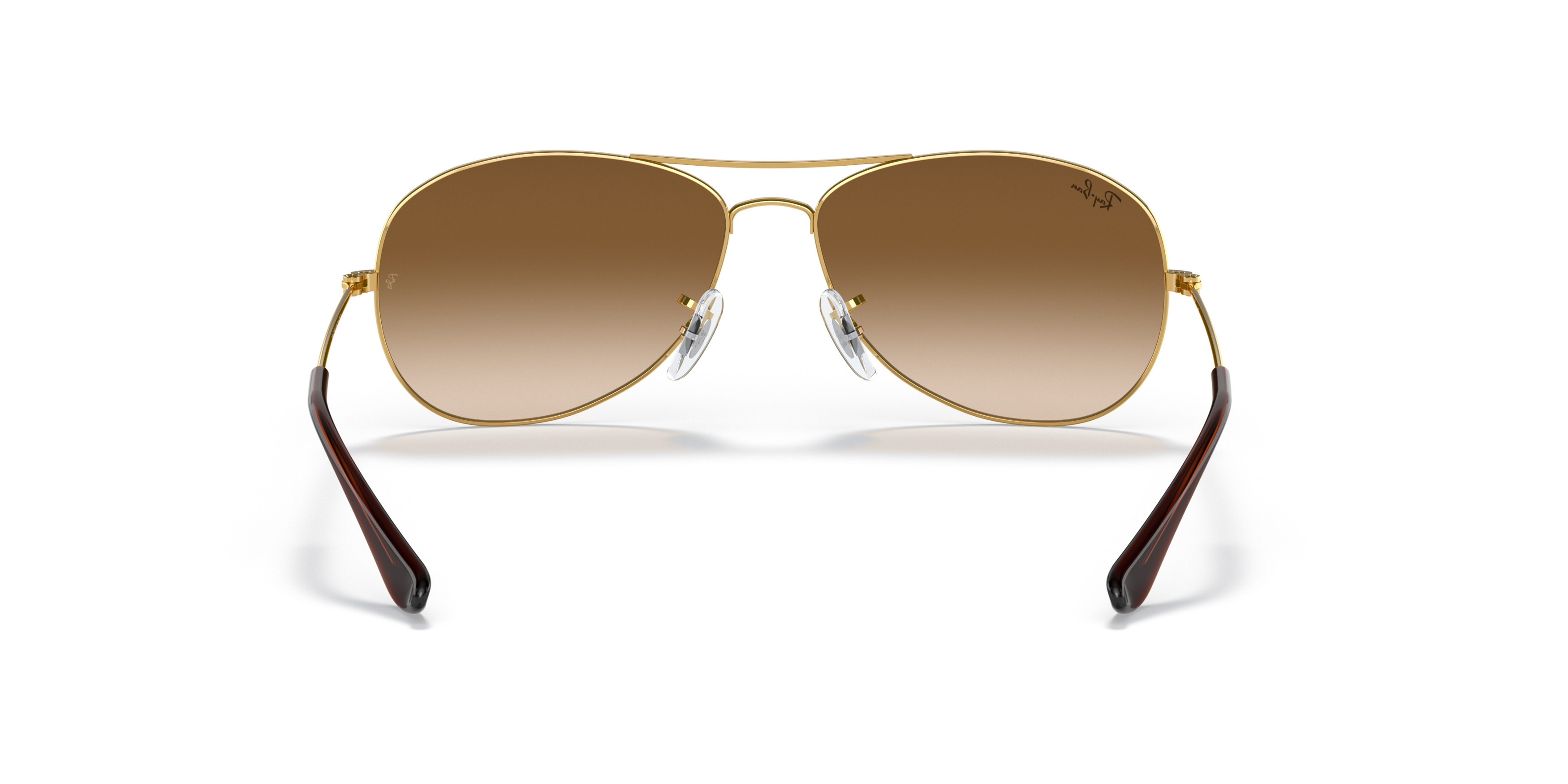 Detail02 Ray-Ban RB 3362 Sunglasses Brown / Gold