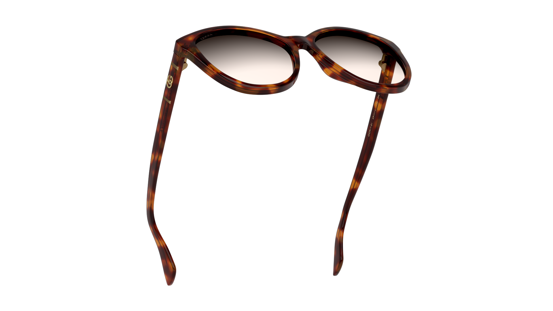 Bottom_Up Gucci GG 0631S (002) Sunglasses Brown / Havana