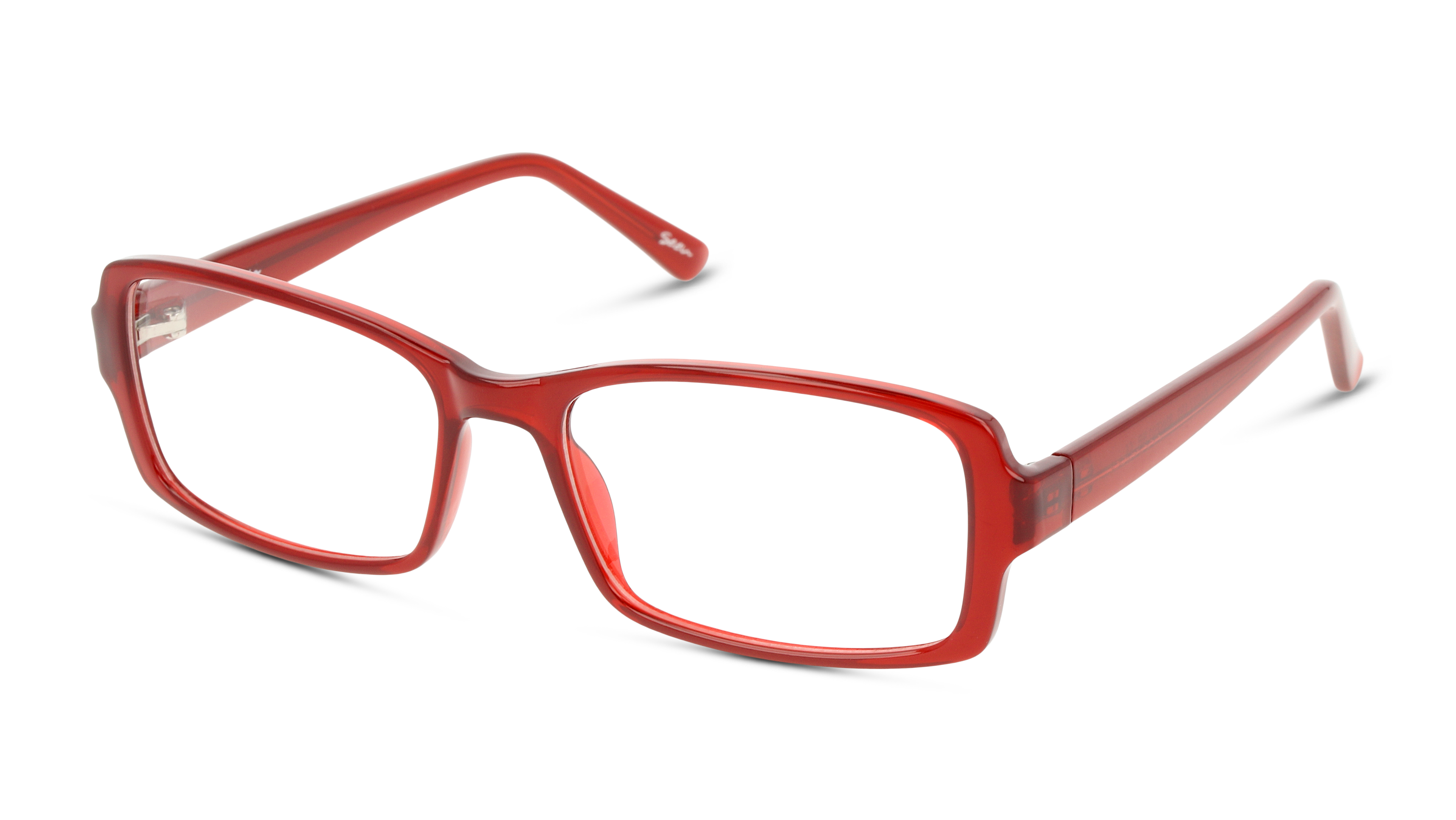 Angle_Left01 Seen SN KF01 Glasses Transparent / Red