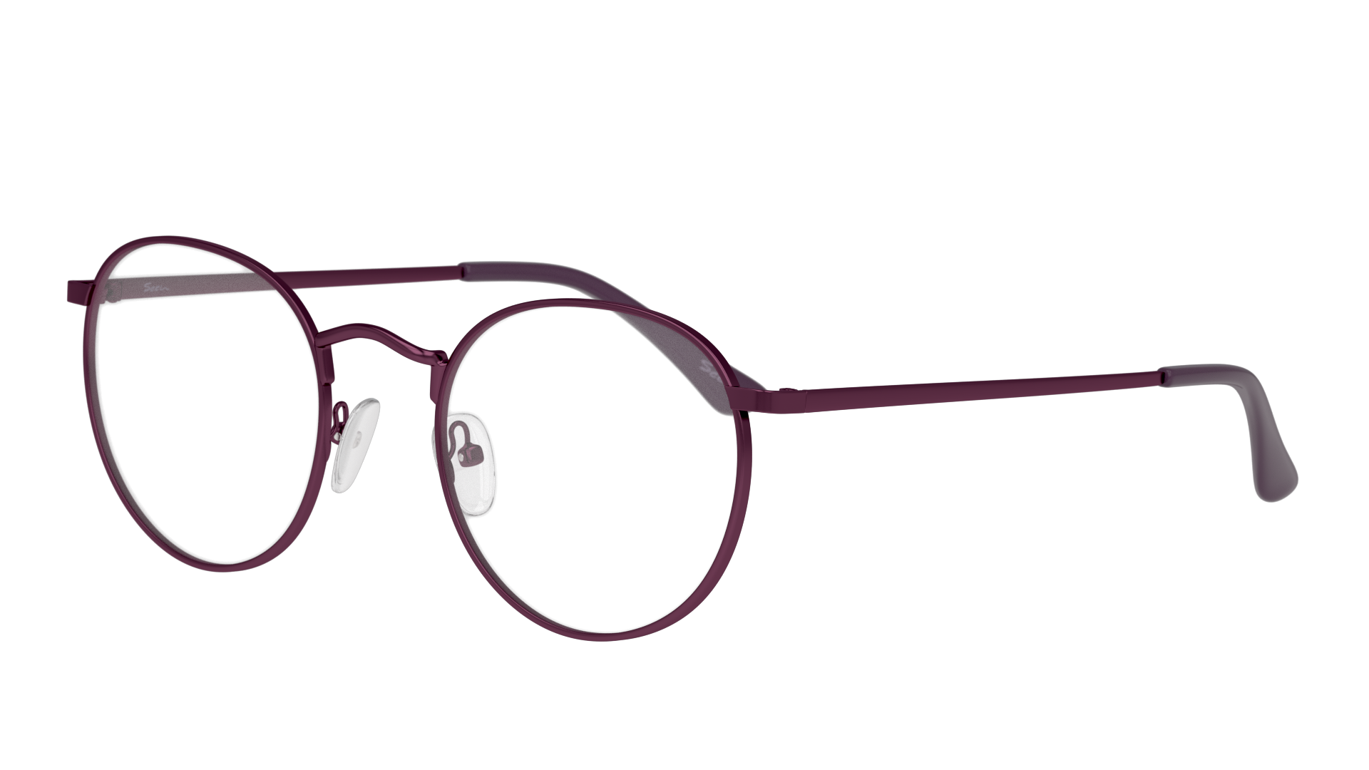 Angle_Left01 Seen SN OU5007 Glasses Transparent / Purple