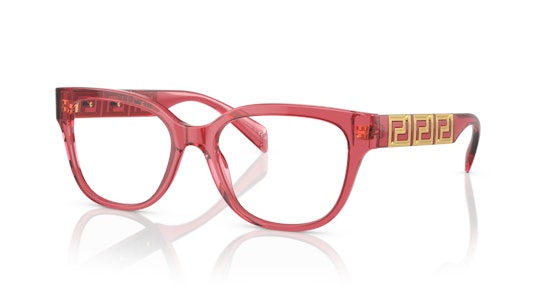 Versace VE3338 5409 Transparant, Rood