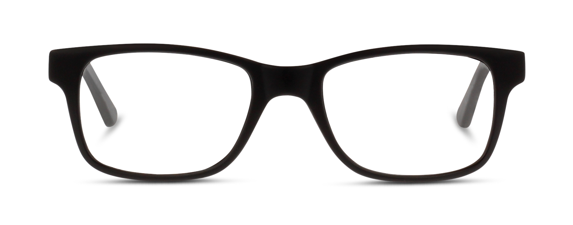 Front Seen SN FK08 (BB) Children's Glasses Transparent / Black