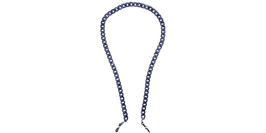 Vision Express Navy Acetate Chain Blue