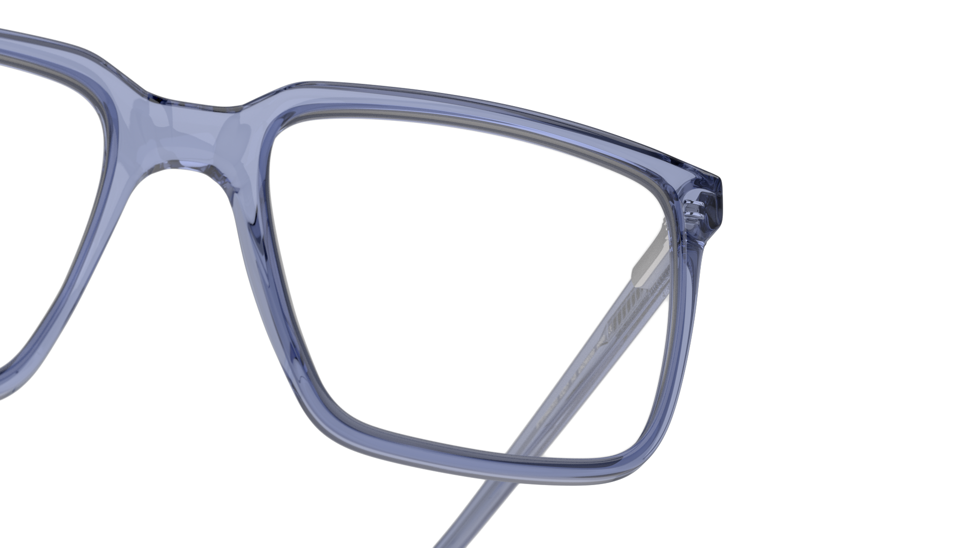Detail01 Unofficial UNOM0280 (LL00) Glasses Transparent / Blue