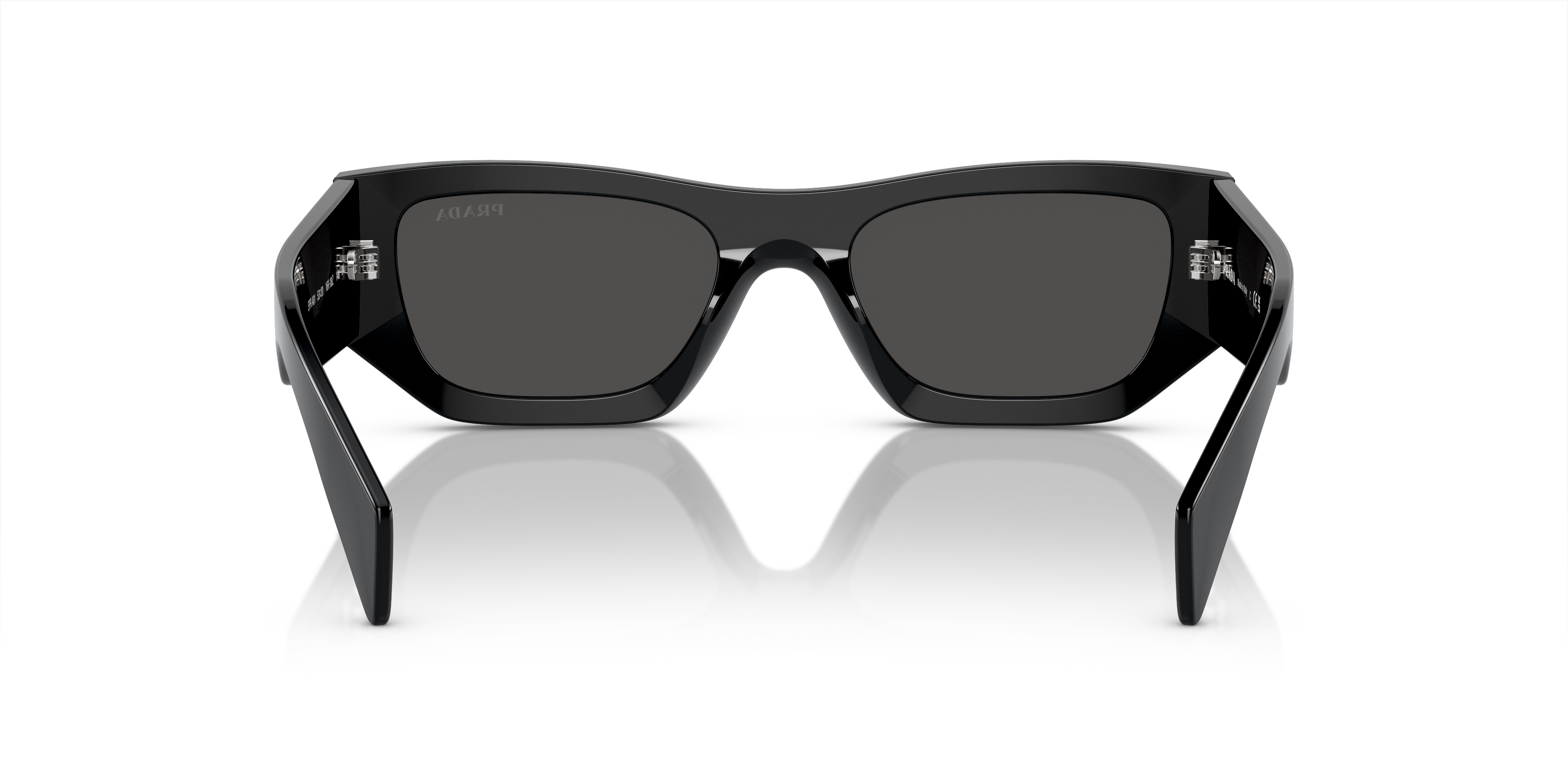 Detail02 Prada PR A01S Sunglasses Grey / Black