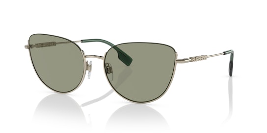 Burberry BE 3144 Sunglasses Green / Gold