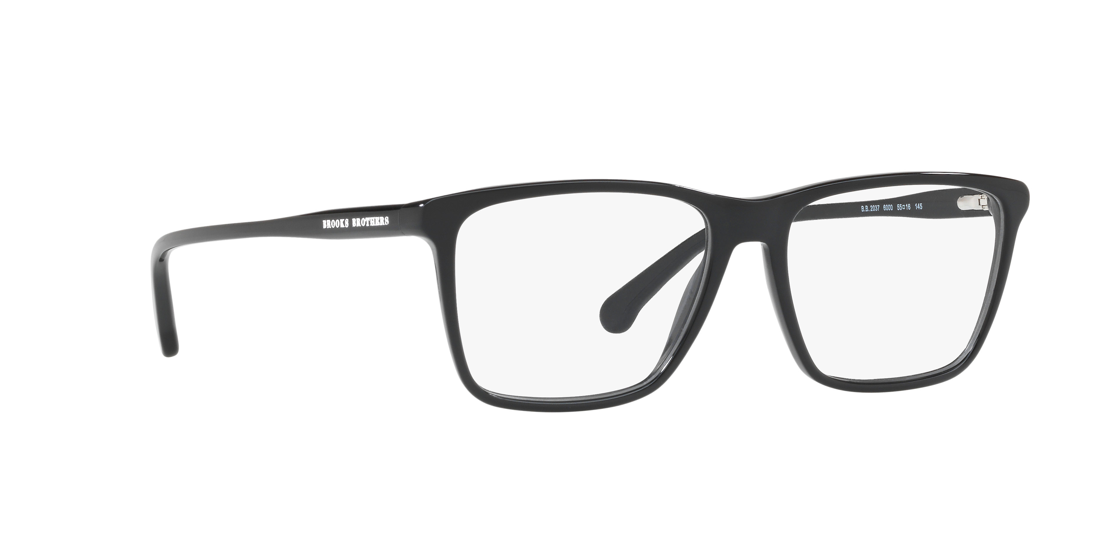 Angle_Right01 Brooks Brothers BB 237 Glasses Transparent / Black