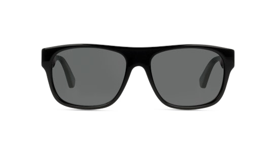Gucci GG 0341S (001) Sunglasses Grey / Black
