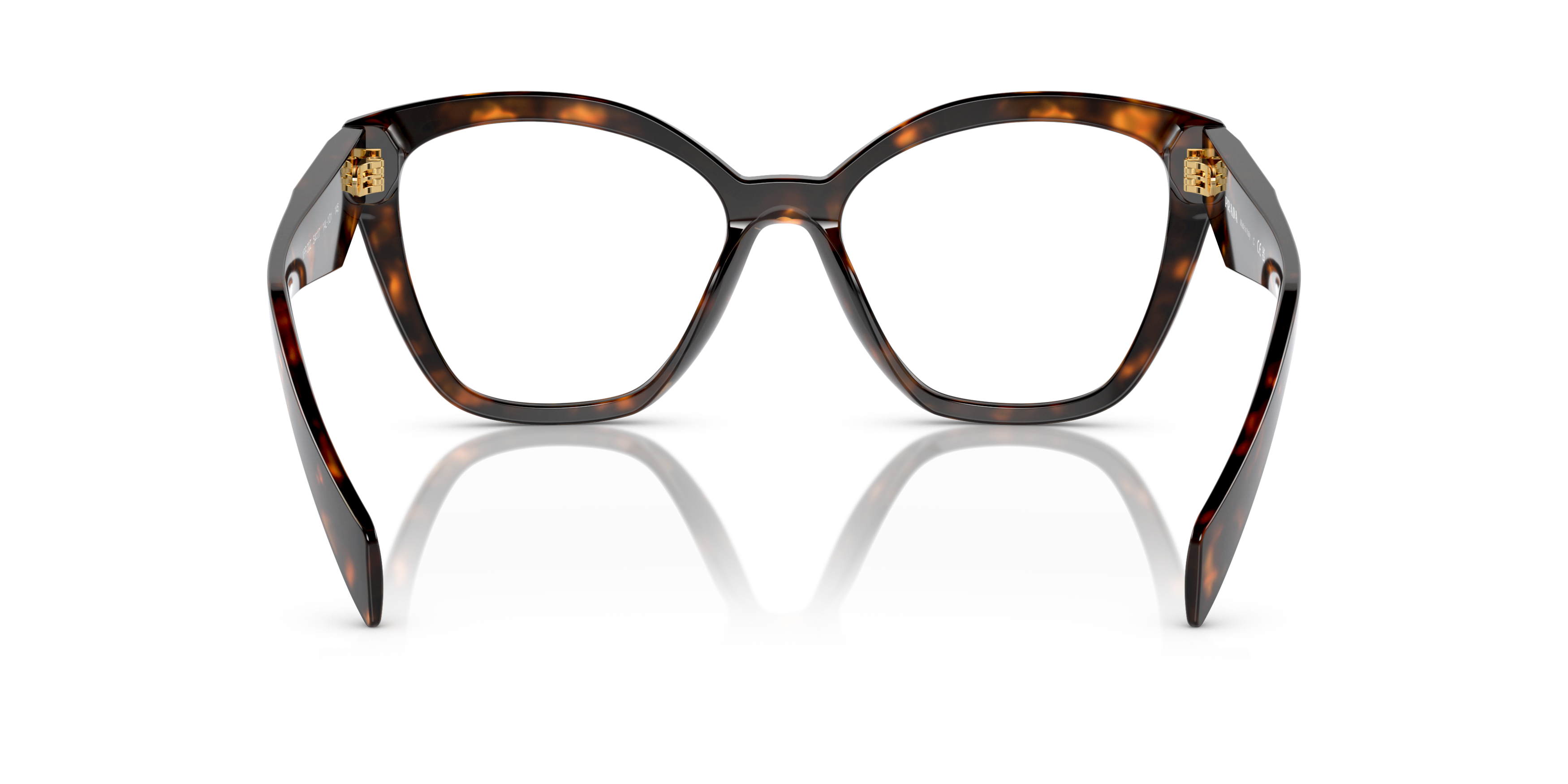 Detail02 Prada PR 20ZV Glasses Transparent / Black