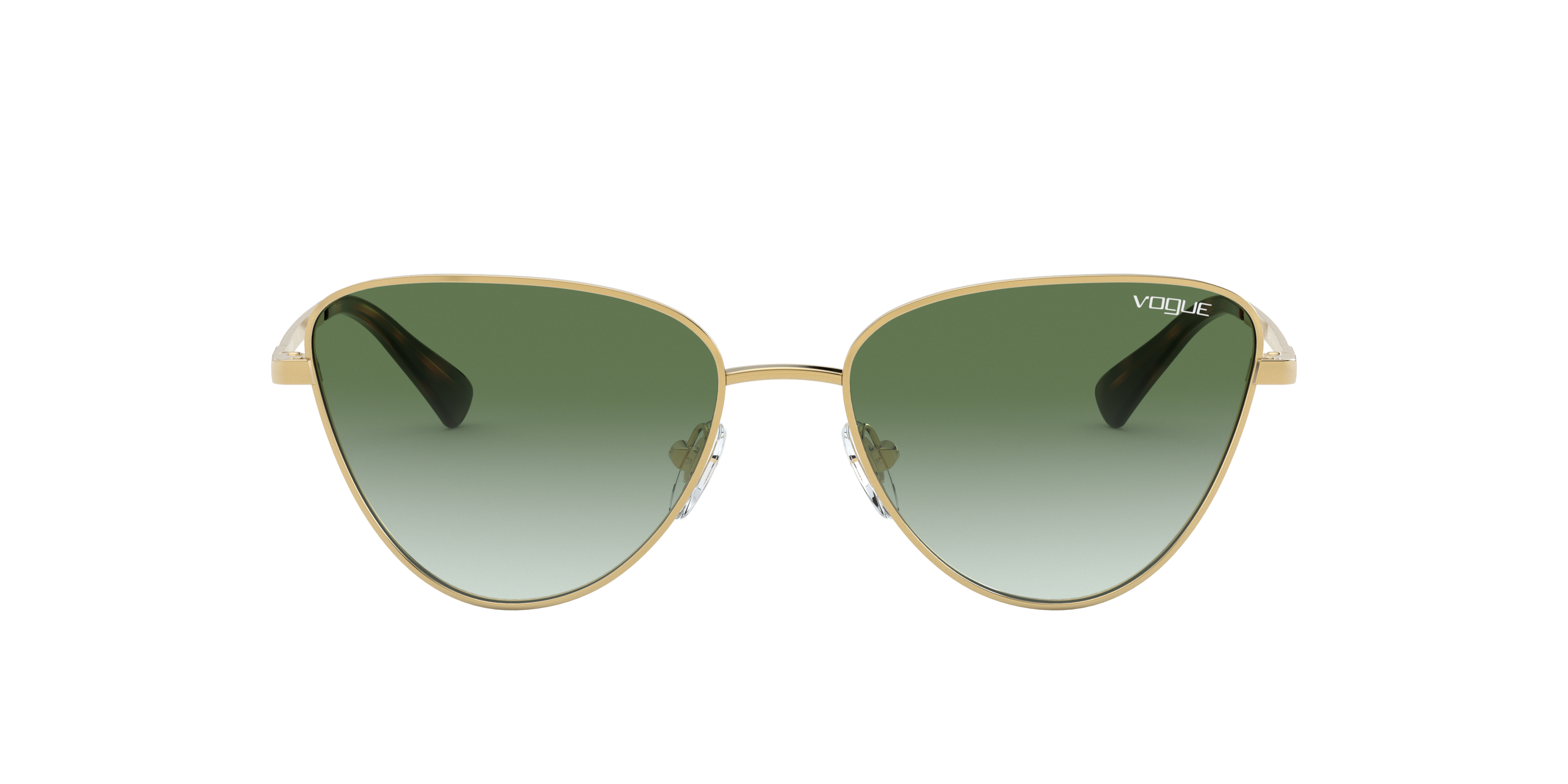 Front Vogue VO 4145SB (280/8E) Sunglasses Green / Gold