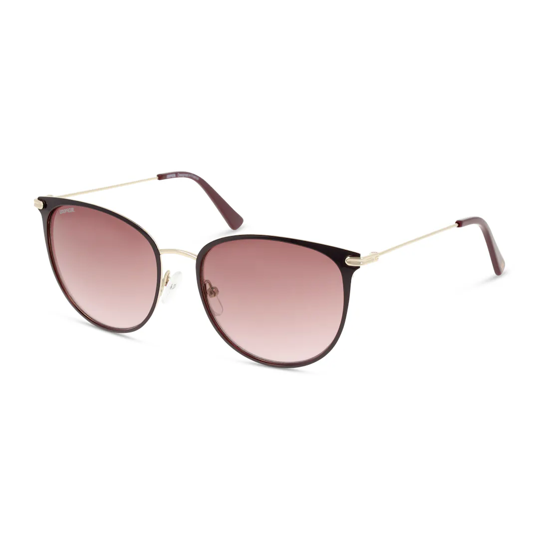 Unofficial UNSF0090 Lunettes de Soleil - Cateye Violet Doré Unofficial UNSF0090 Lunettes de Soleil - Cateye Violet Doré