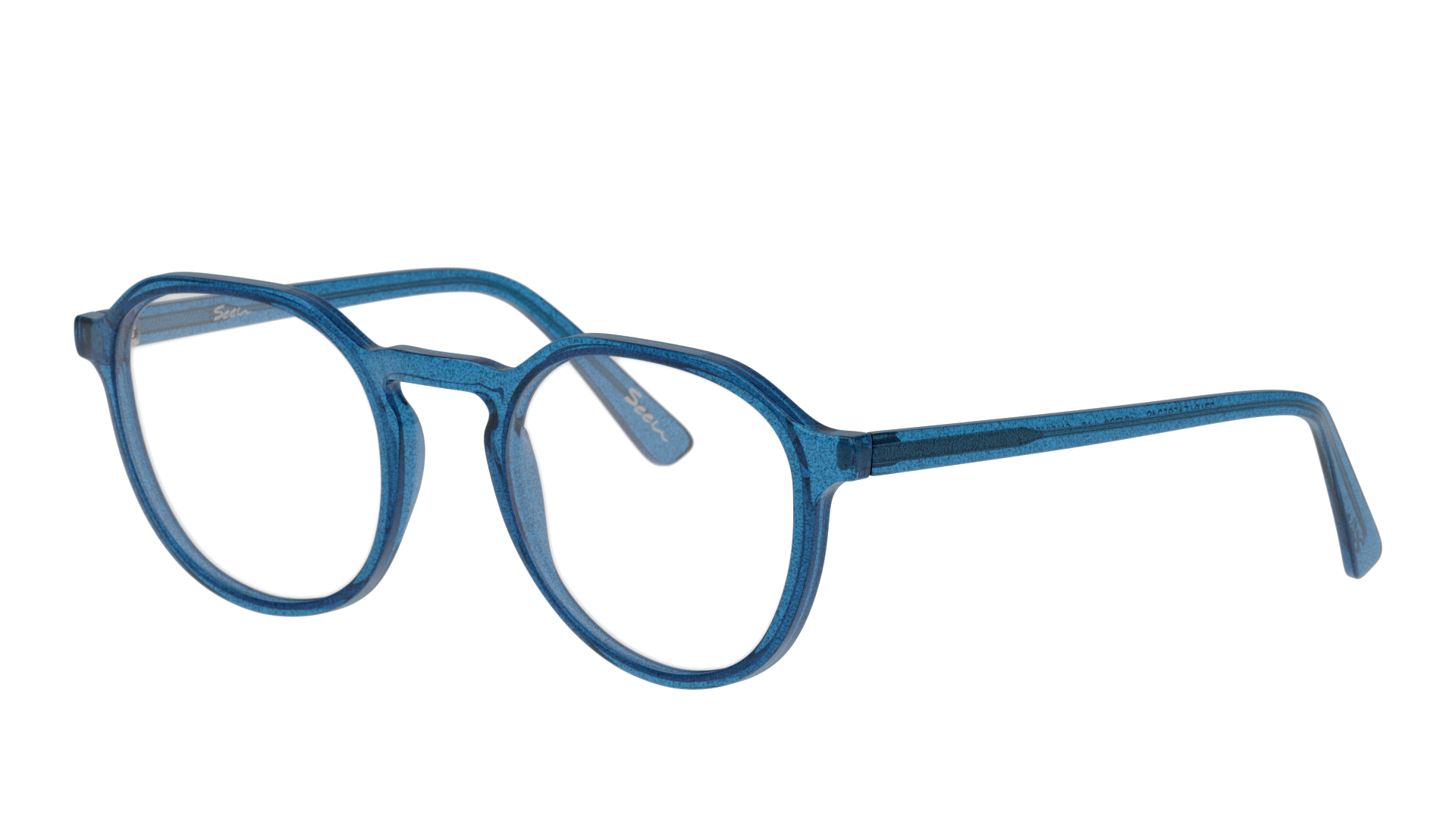 Angle_Left01 Seen SNOU5008 Glasses Transparent / Blue