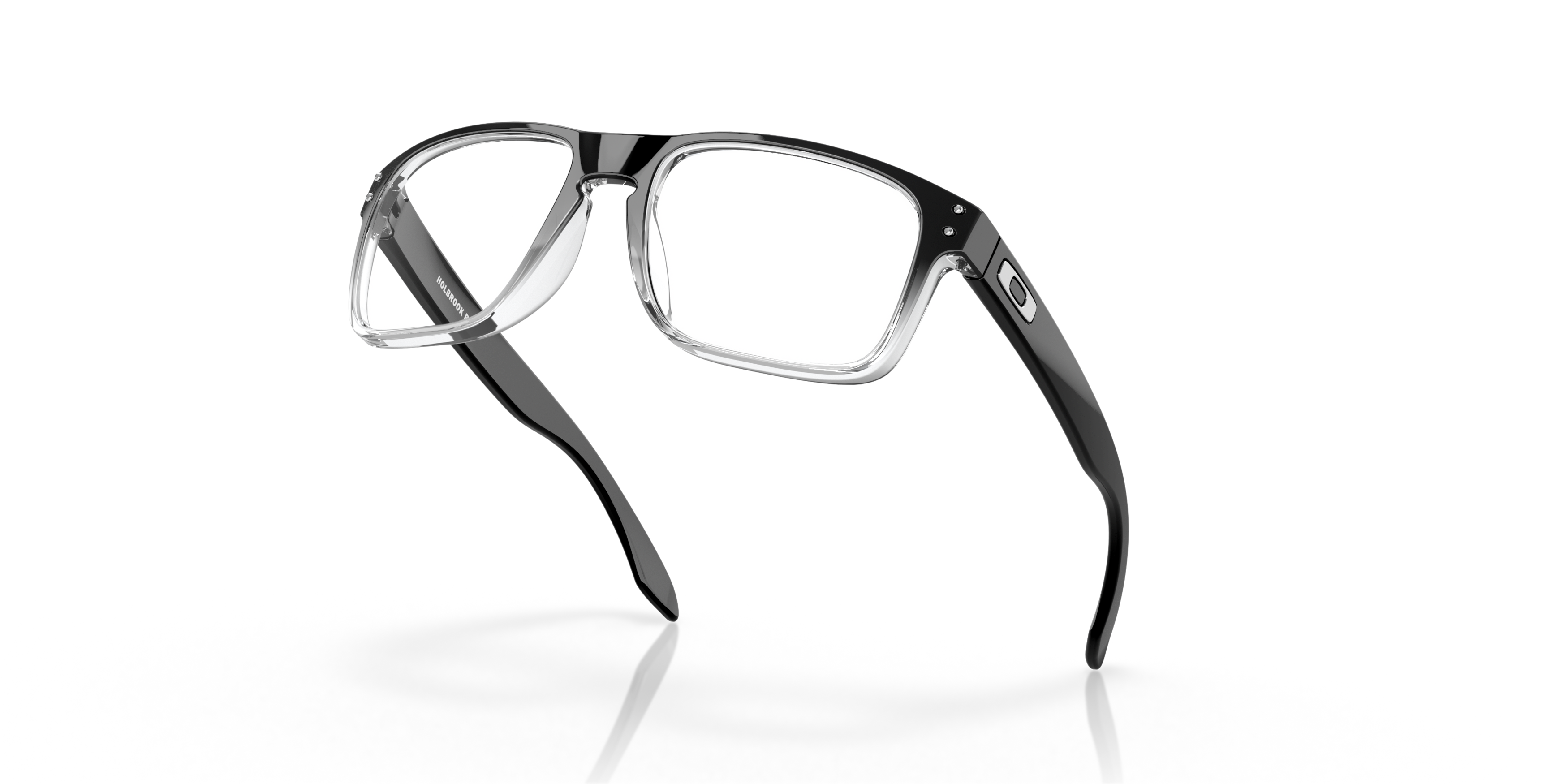 Bottom_Up Oakley Holbrook Rx OX 8156 Glasses Transparent / Black