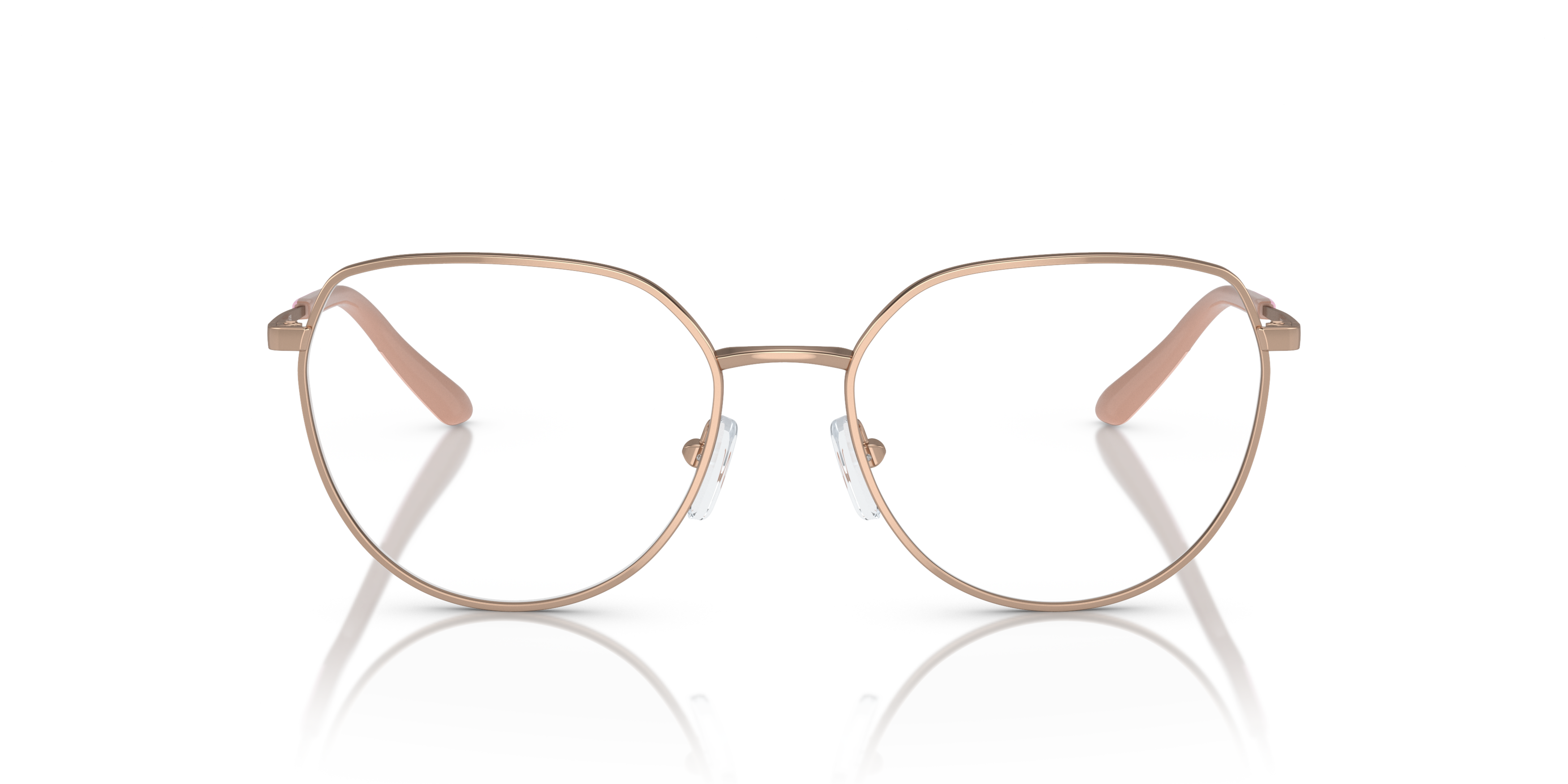 Front Armani Exchange AX1056 Glasses Transparent / Gold