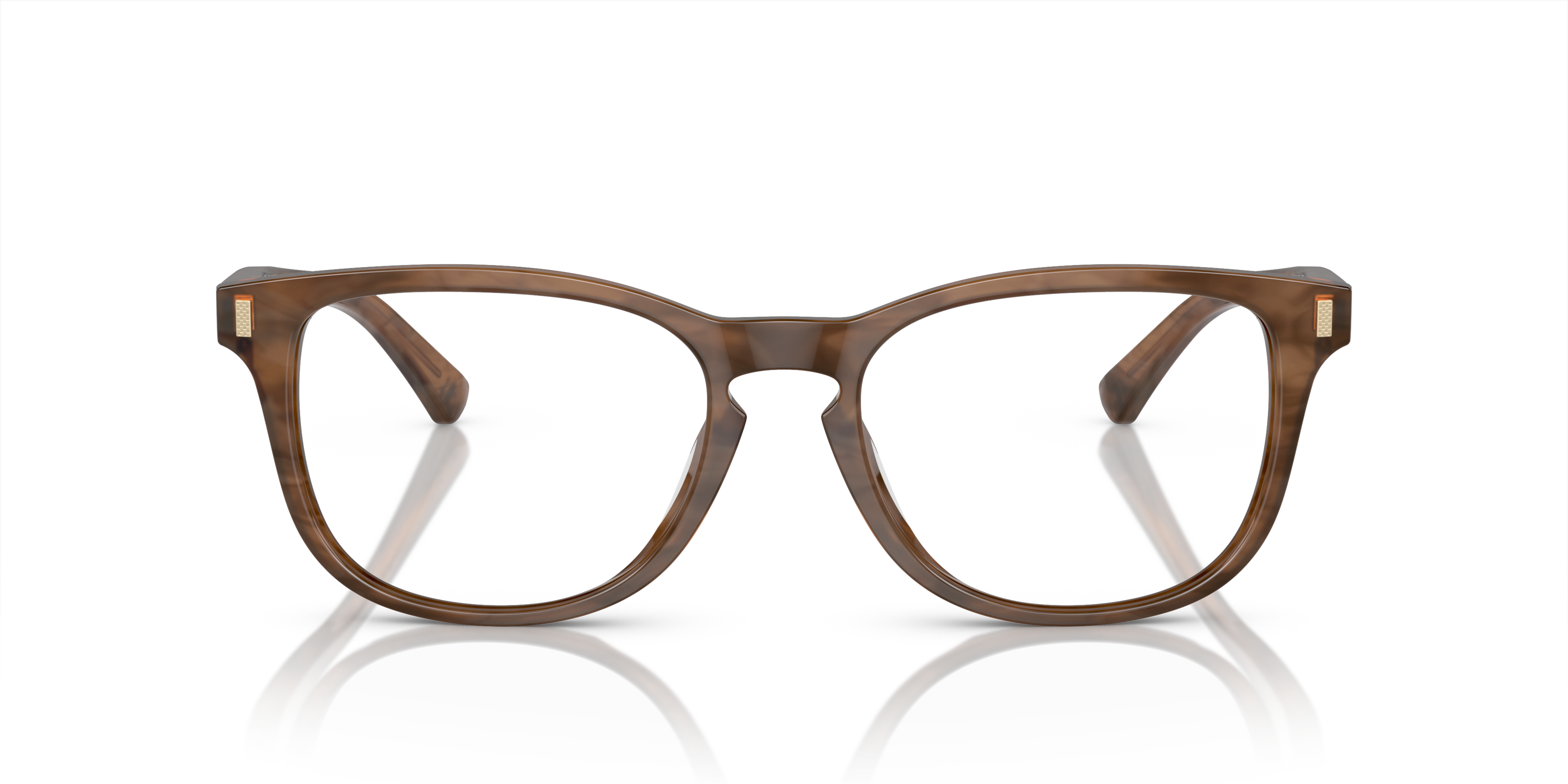 Front Brooks Brothers BB 26U Glasses Transparent / Brown