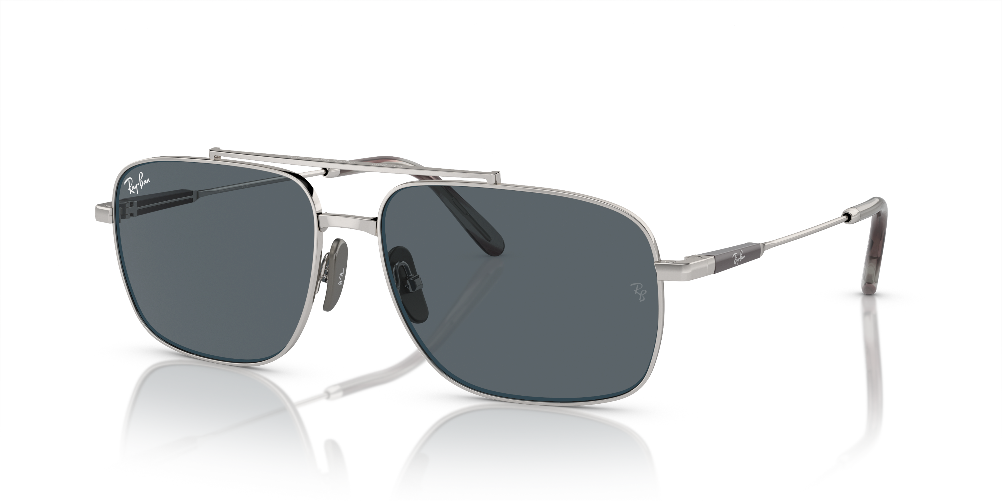 Angle_Left01, Ray-Ban Michael Titanium RB 8096 Sunglasses