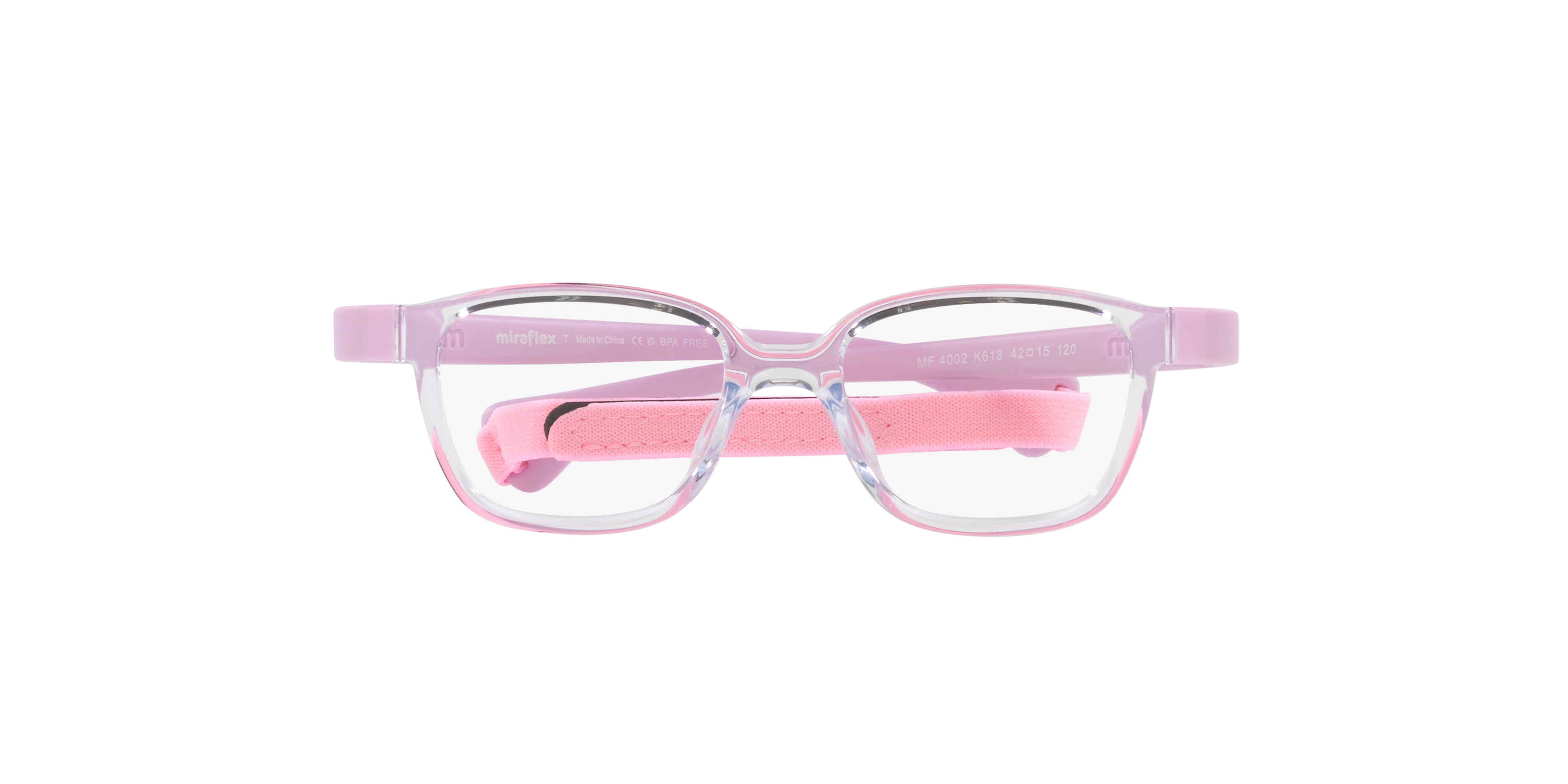 Front Miraflex MF 4002 Children's Glasses Transparent / Transparent, Clear