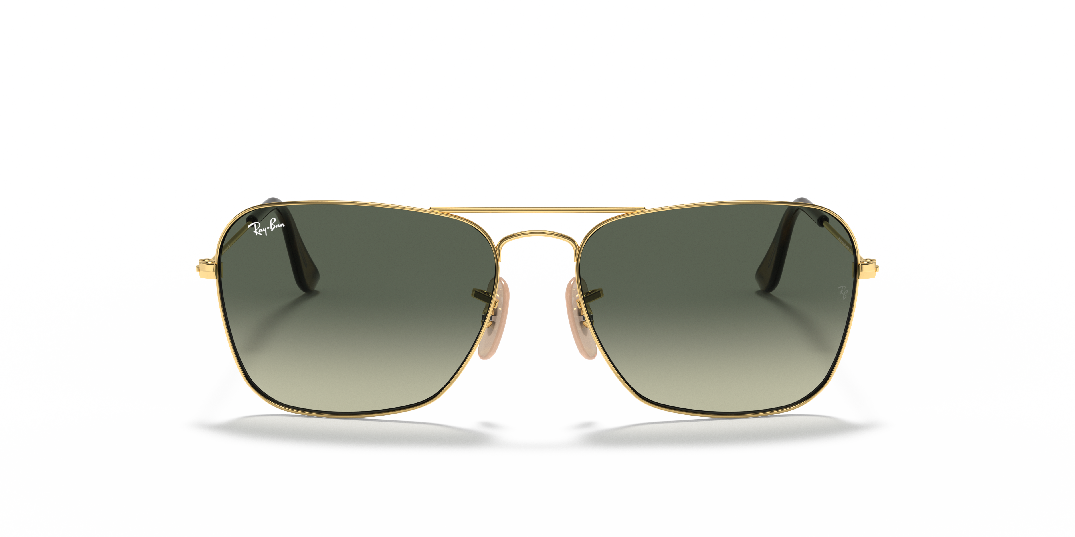 Front Ray-Ban RB 3136 Sunglasses Grey / Gold