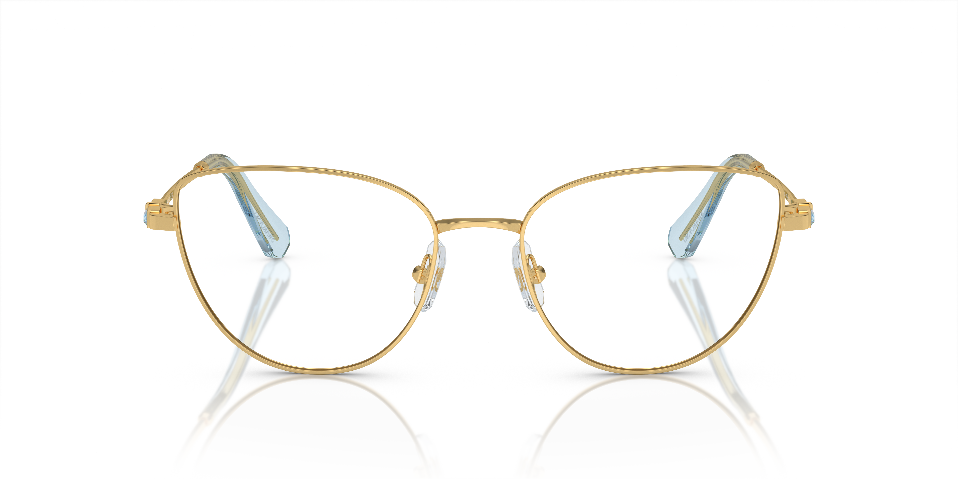 Front Swarovski SK 1007 Glasses Transparent / Gold