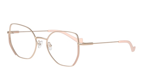 Unofficial UO1154 Glasses Transparent / Pink