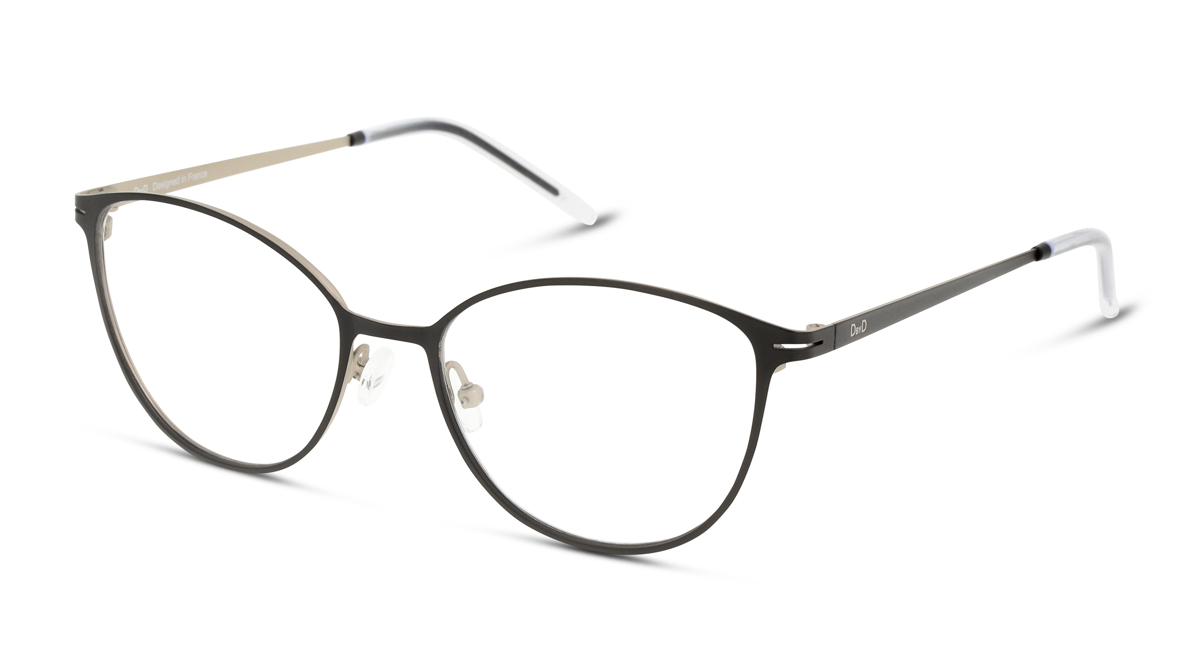 Angle_Left01 DbyD Titanium DB OF9012 Glasses Transparent / Black