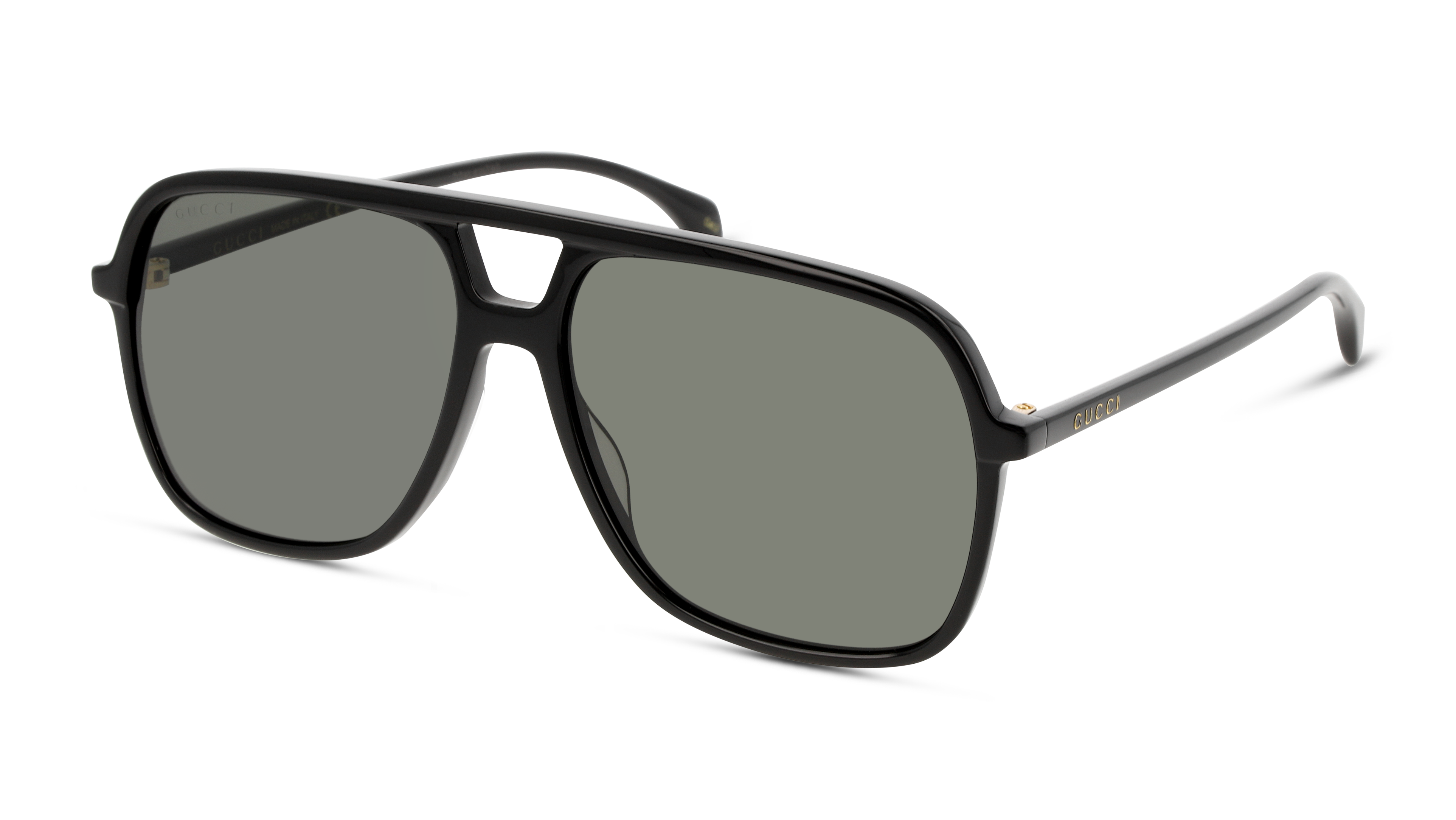 Angle_Left01 Gucci GG 0545S (001) Sunglasses Grey / Black