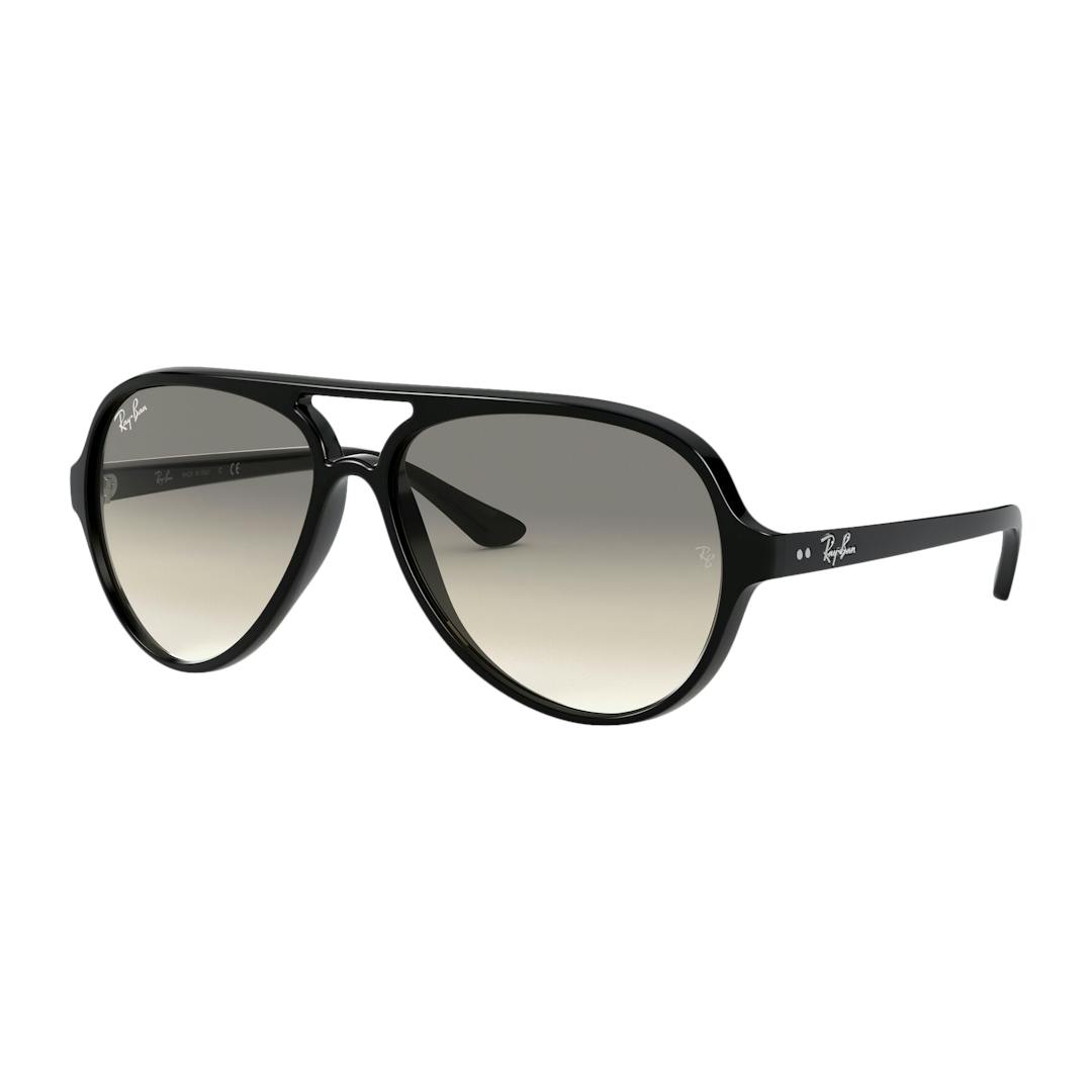 Ray-Ban Cats RB4125 Lunettes de Soleil Homme - Pilote Noir - Possibilité de verres correcteurs - Ada
