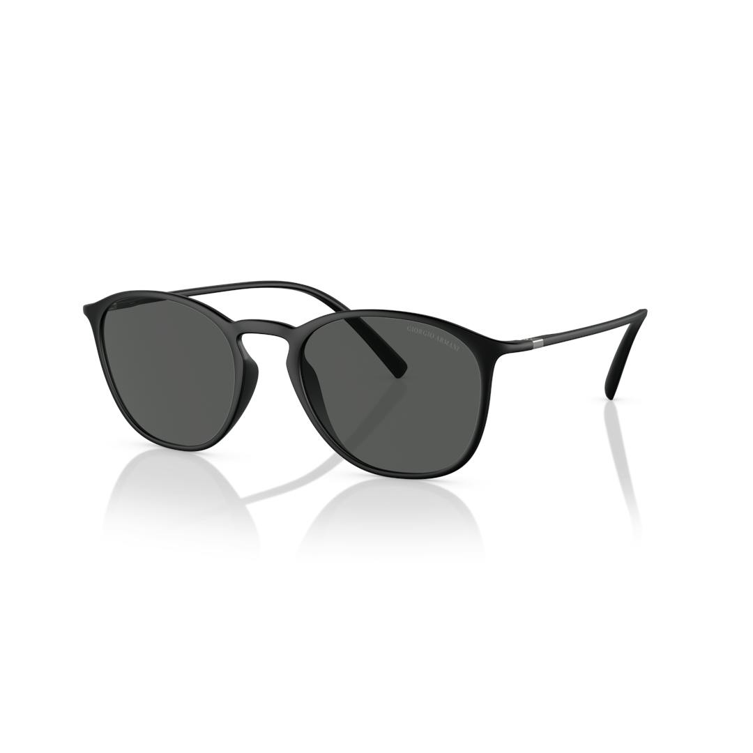 Giorgio Armani AR8186U Lunettes de Soleil Homme - Carrée Noir - Possibilité de verres correcteurs -