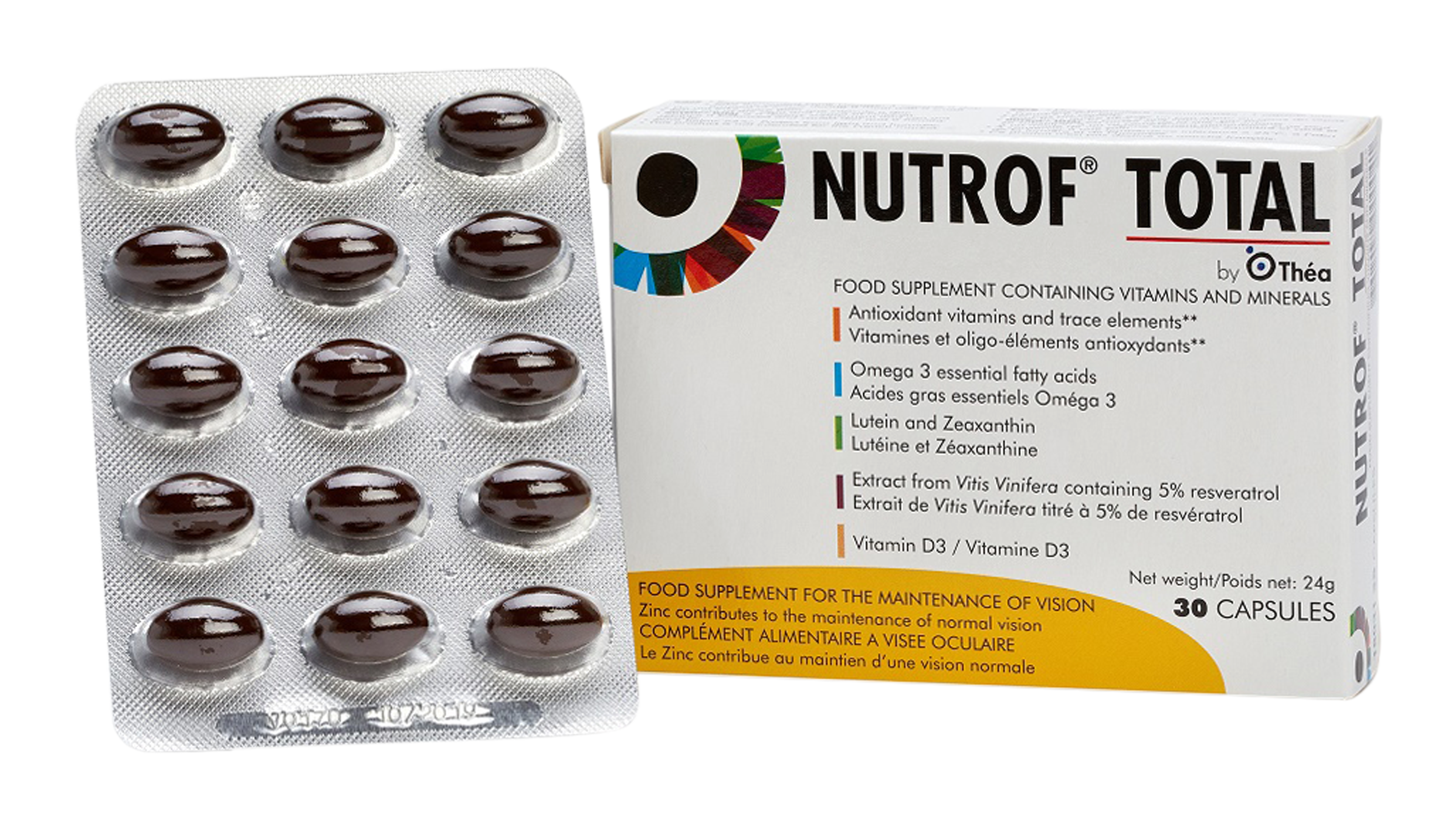 Open_Box Nutrof Total Nutrof Total Eye Health Supplement Eye Eye Health Supplement x 30 Capsules