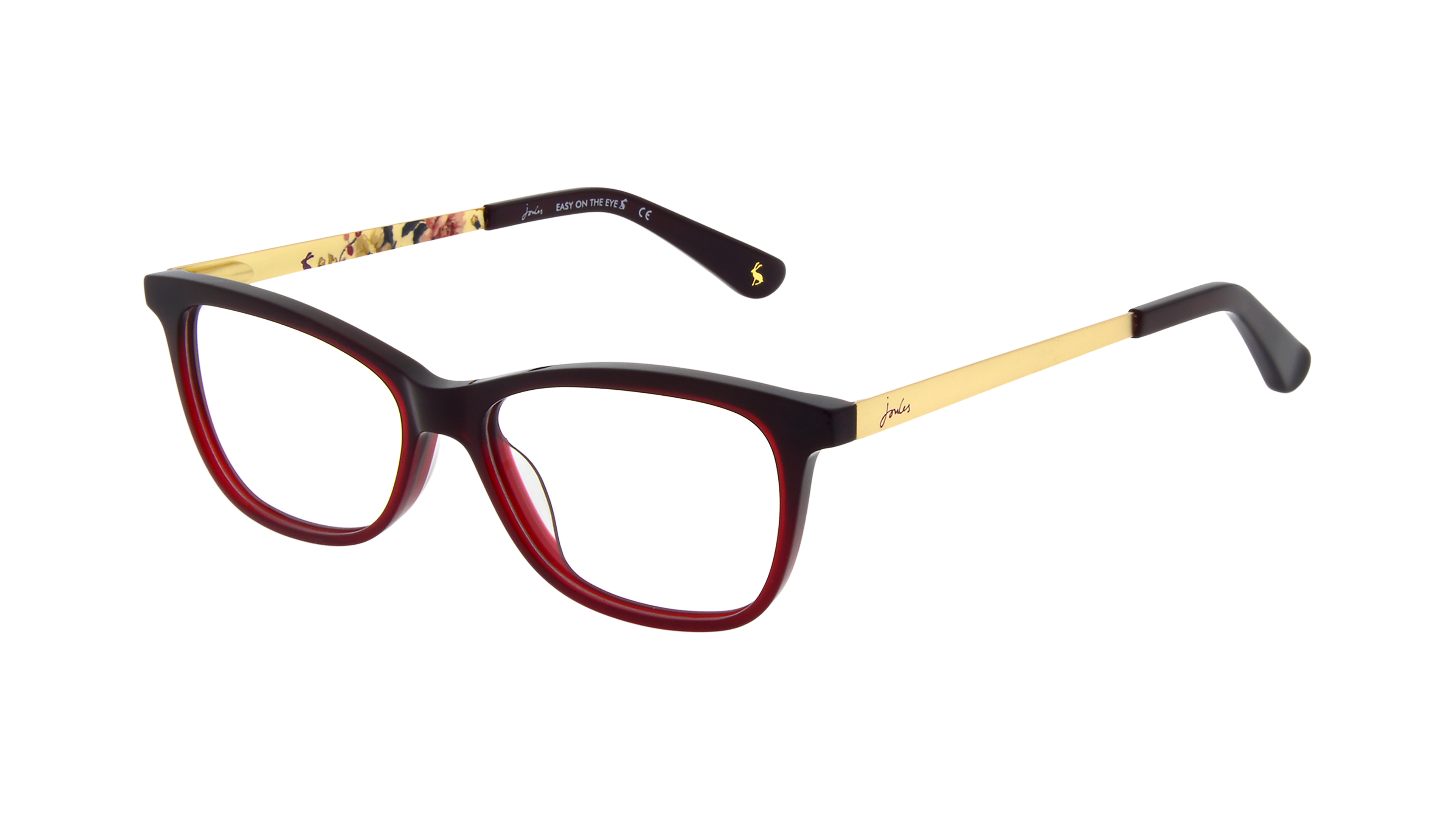 Angle_Left01 Joules JO 3058 (221) Glasses Transparent / Red