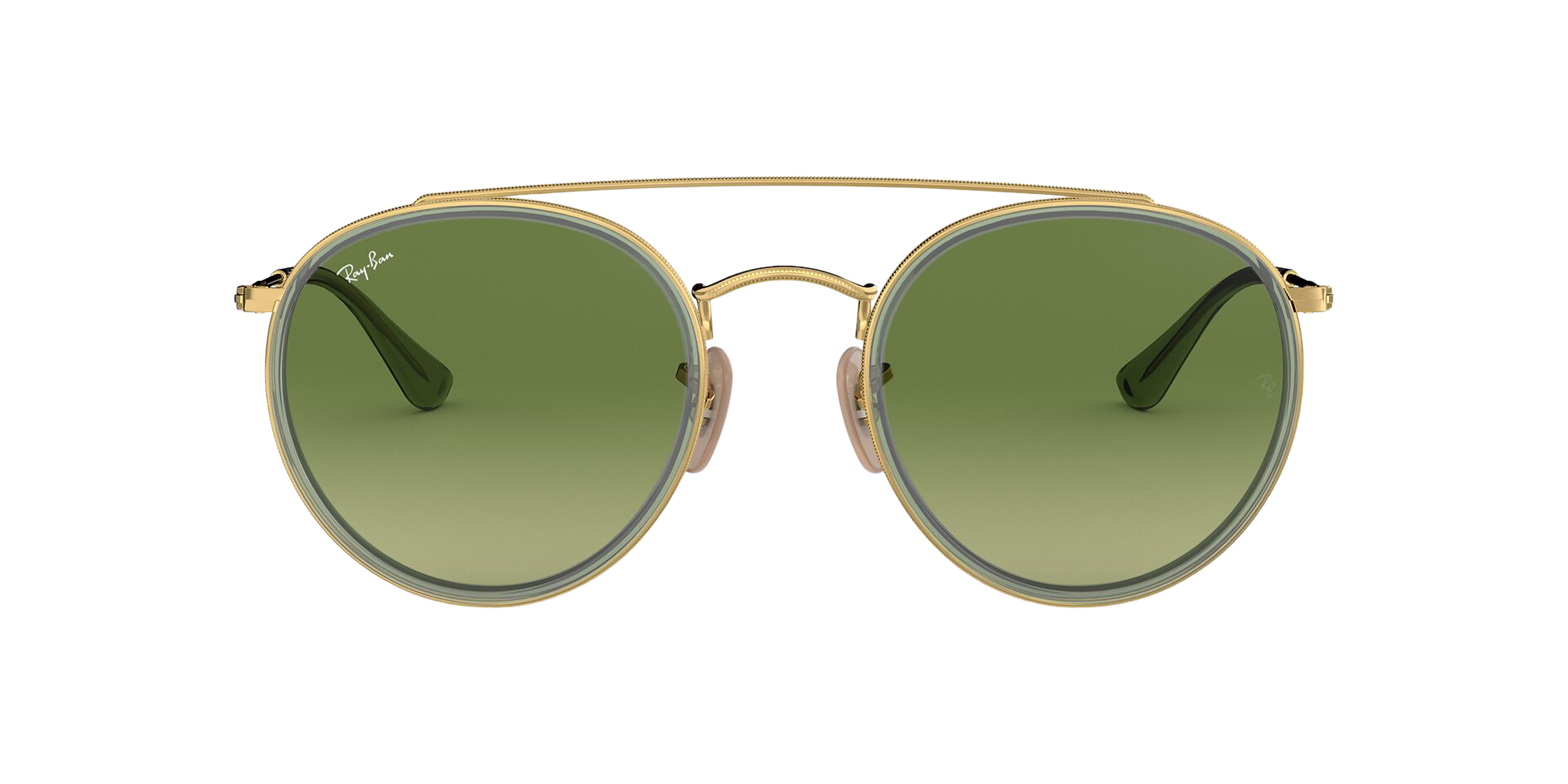 [products.image.front] Ray-Ban Round Double Bridge RB3647N 91224M